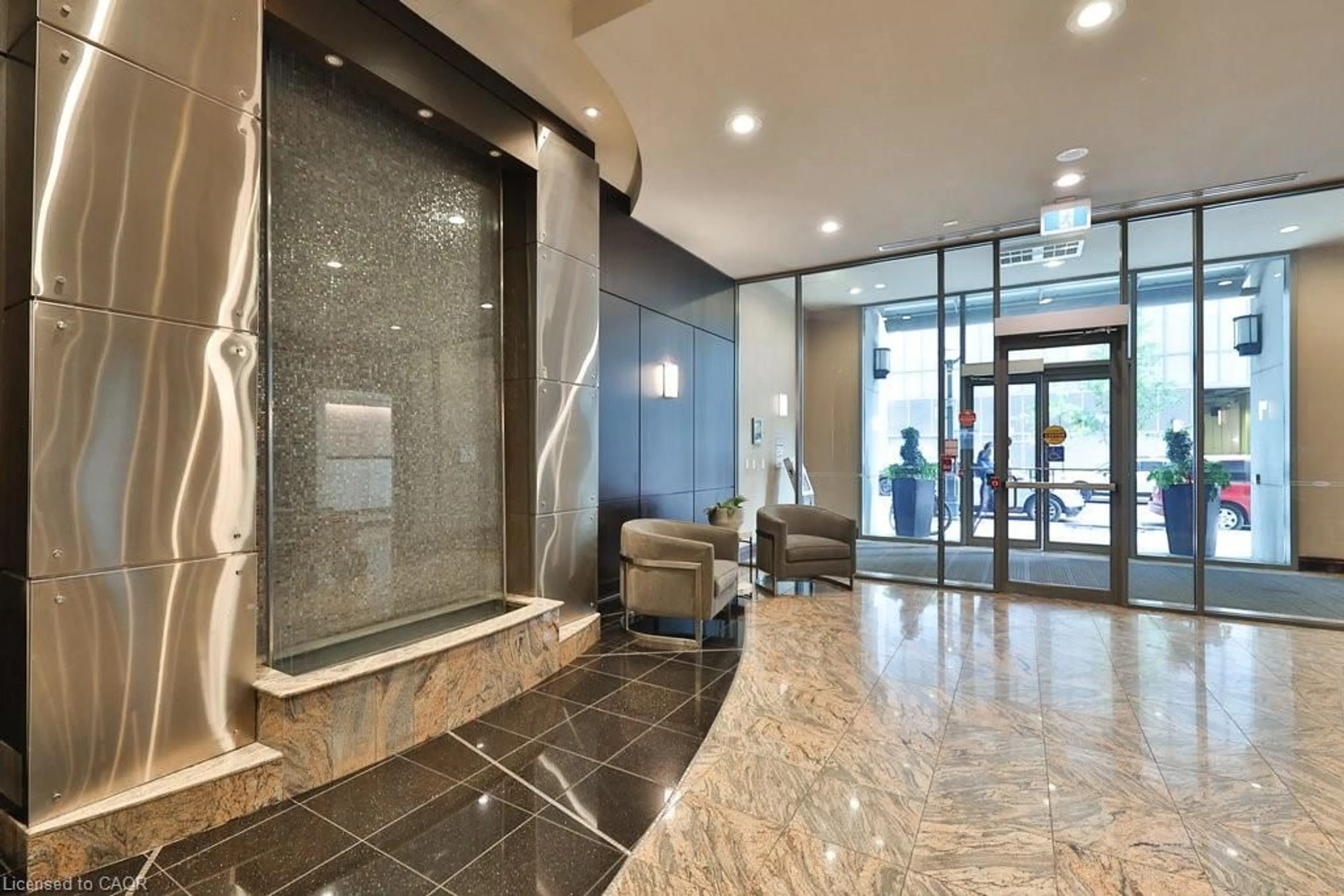 Lobby for 30 Grand Trunk Cres #708, Toronto Ontario M5J 3A3