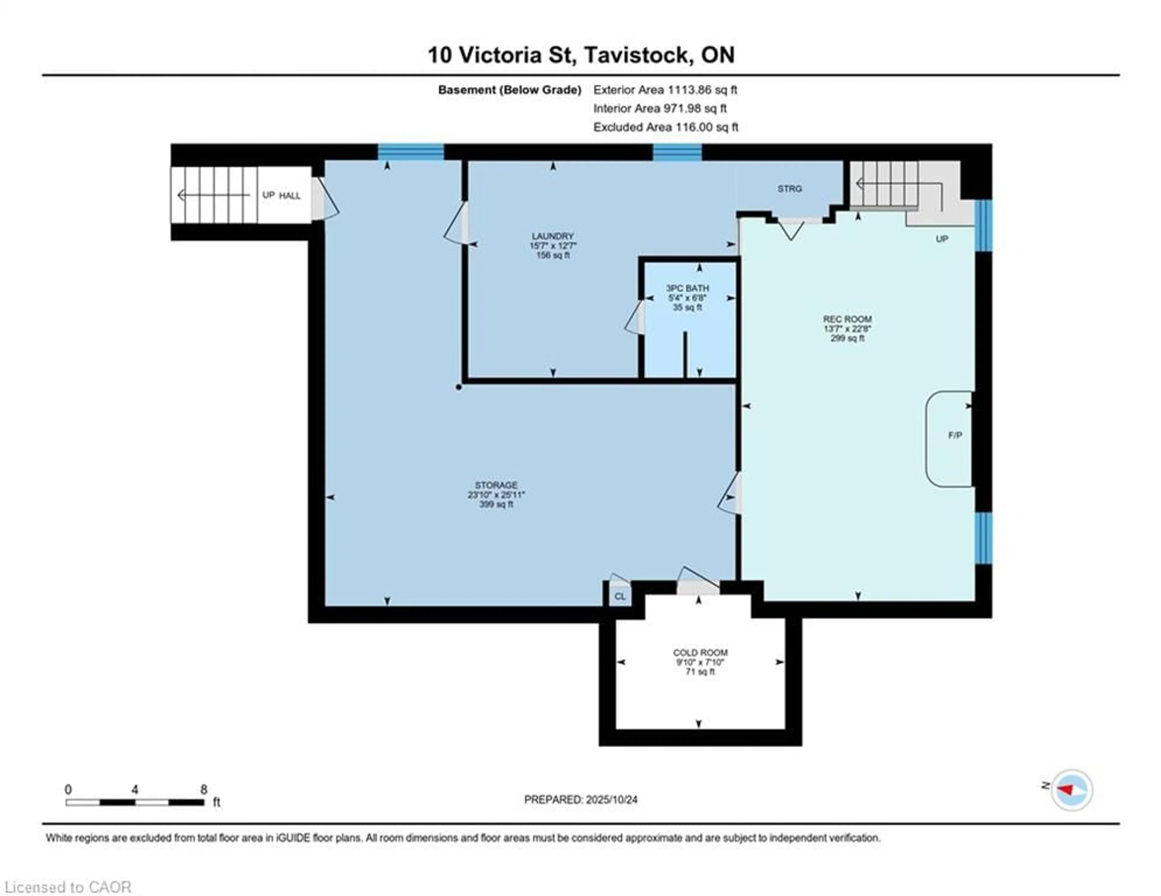 Floor plan for 10 Victoria St, Tavistock Ontario N0B 2R0