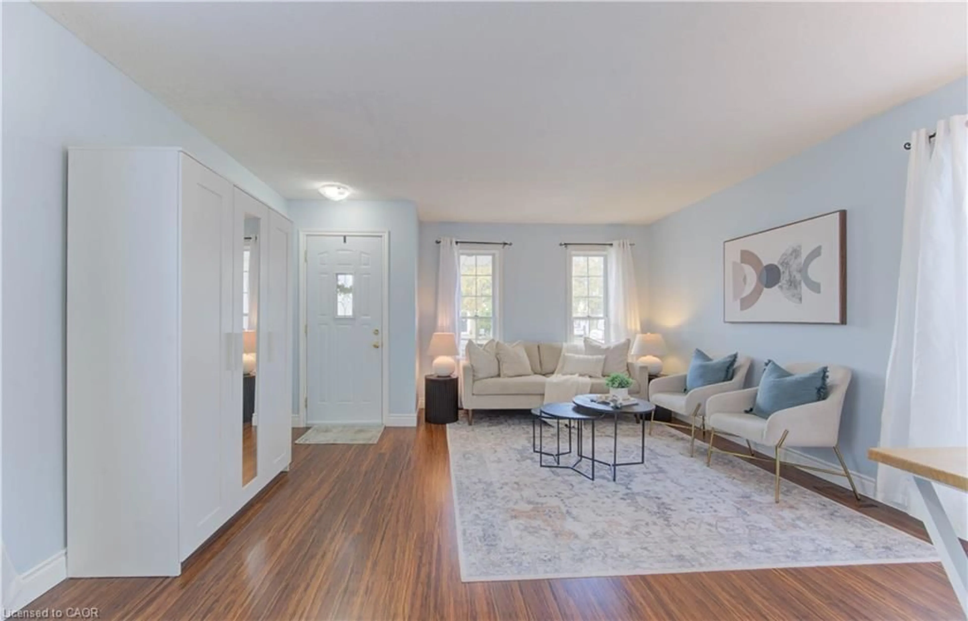 Living room with furniture, unknown for 113 Wake Robin Dr, Kitchener Ontario N2E 3L4