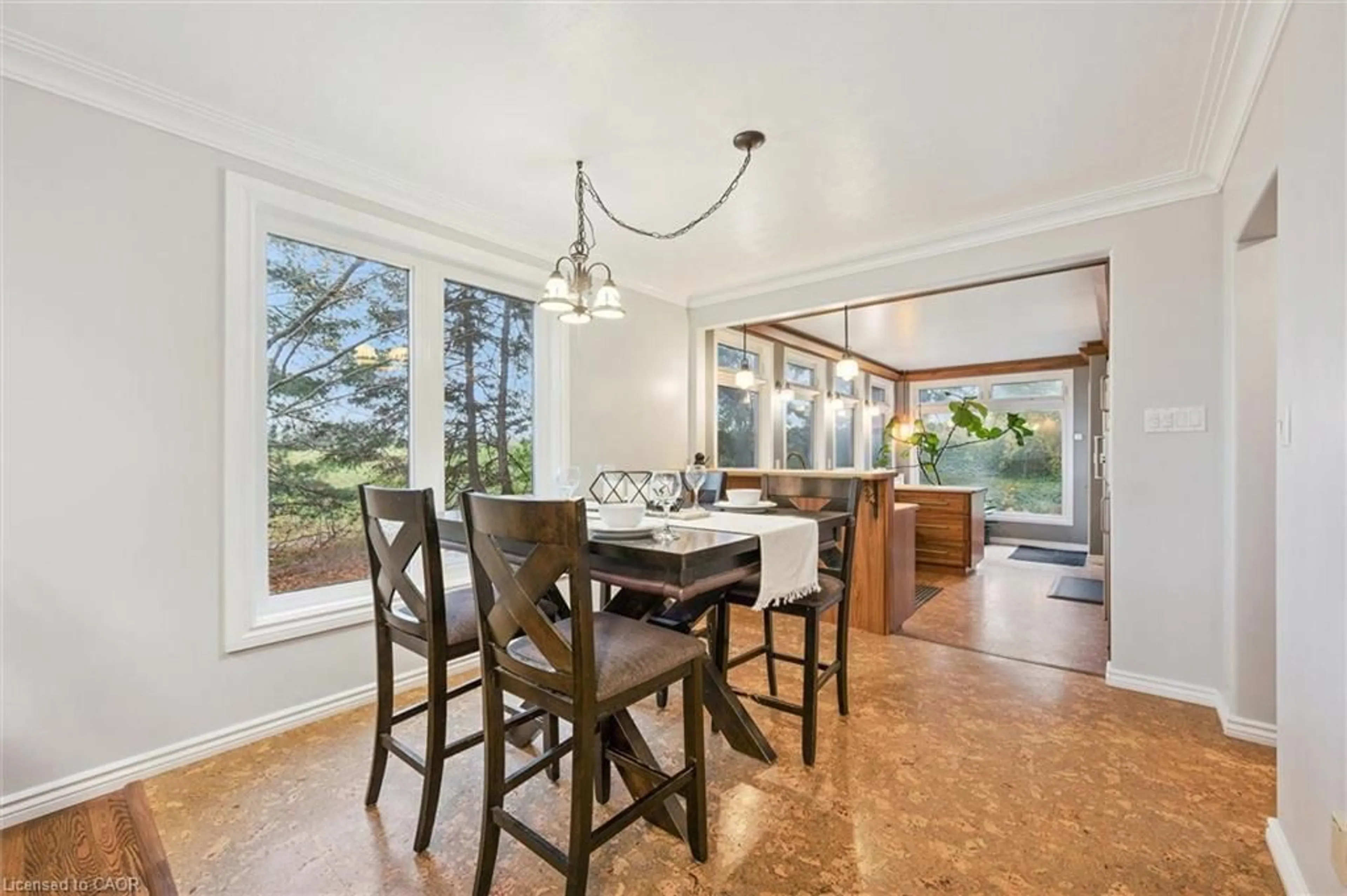 Dining room, ceramic/tile floor for 500 Watson Pky, Guelph Ontario N1L 0N9