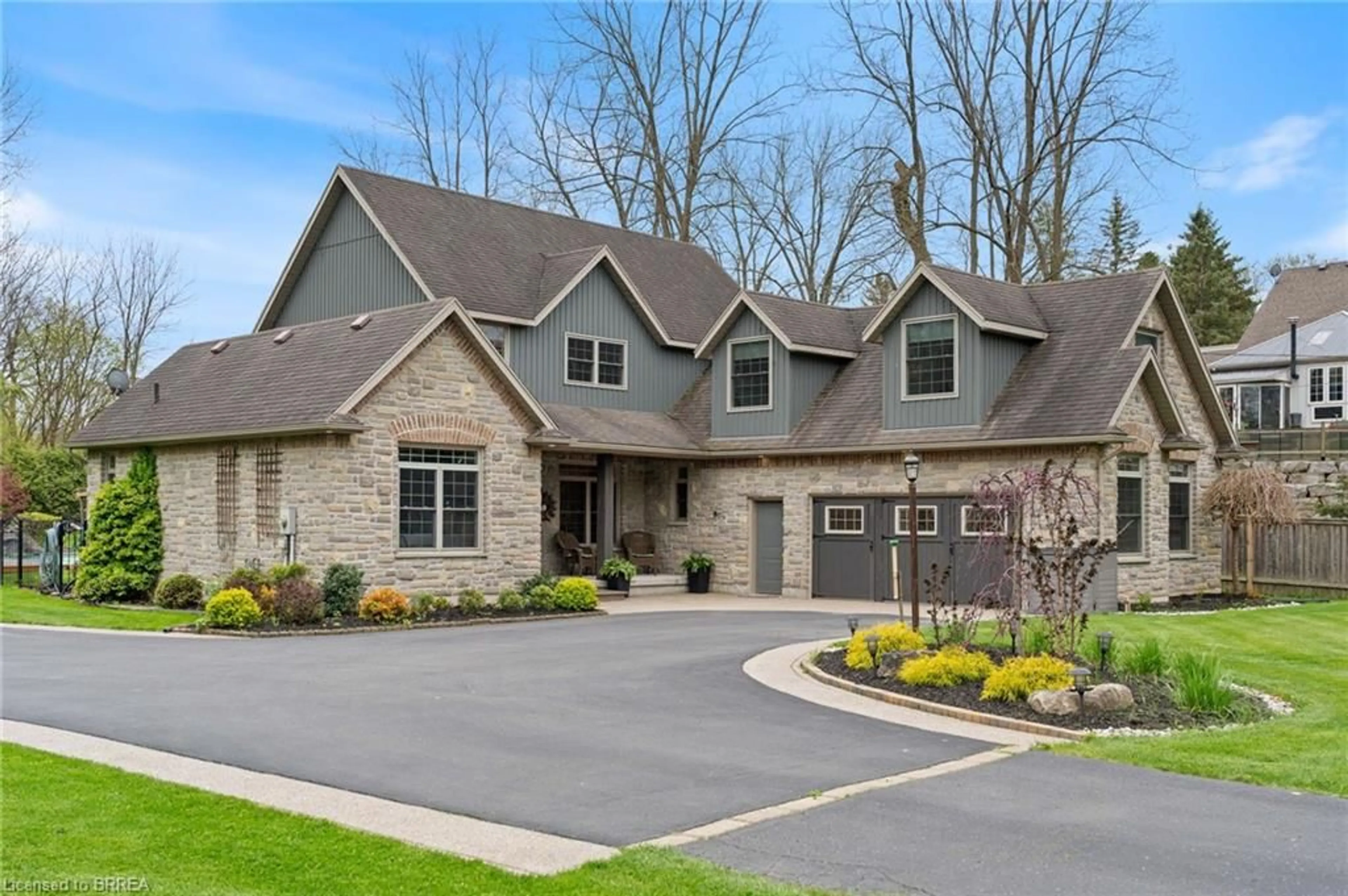 Home with brick exterior material, street for 38 Silver Lake Dr, Port Dover Ontario N0A 1N6