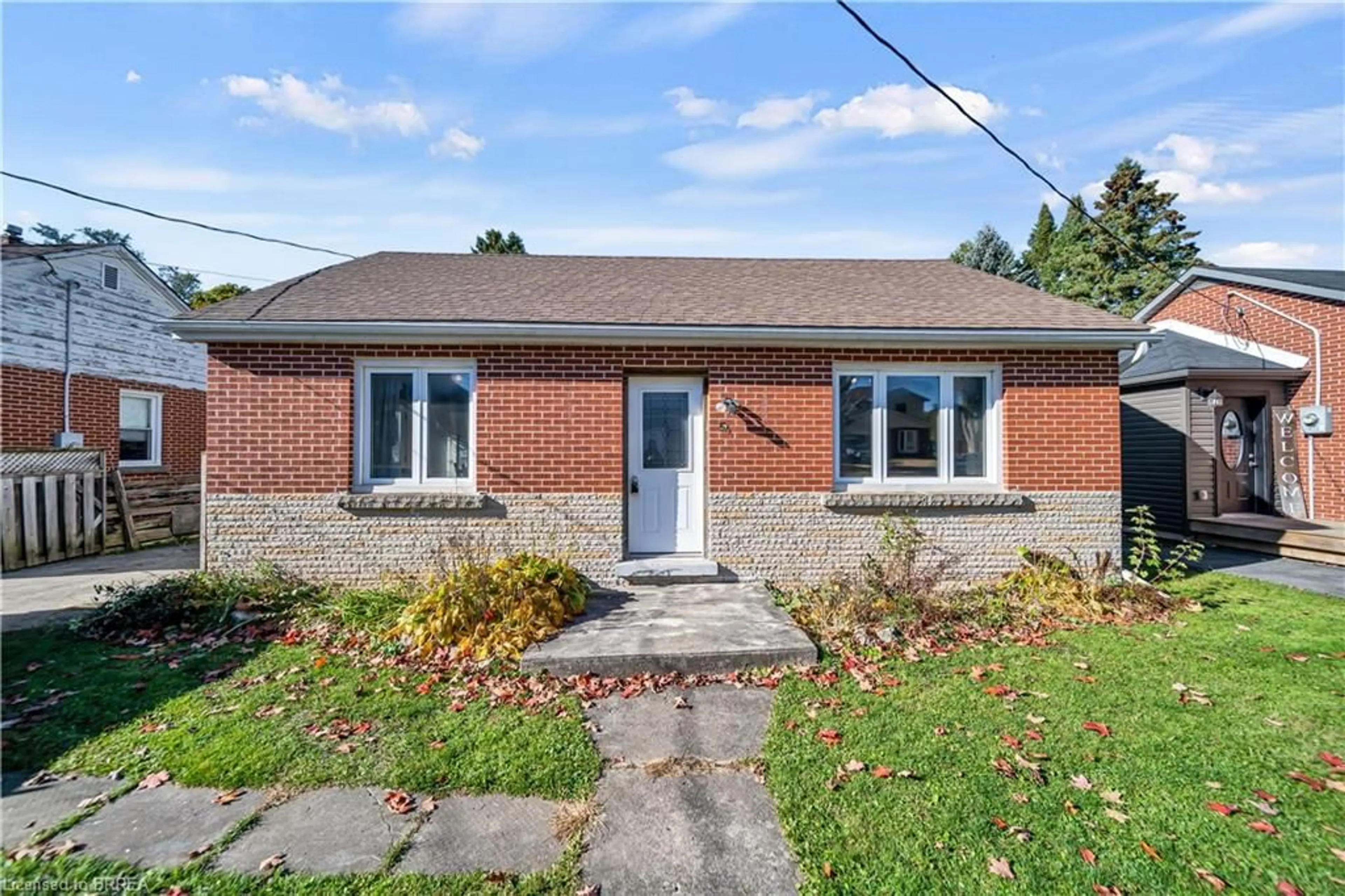 Home with brick exterior material, street for 54 Bielby St, Grand Valley Ontario L9W 5M3