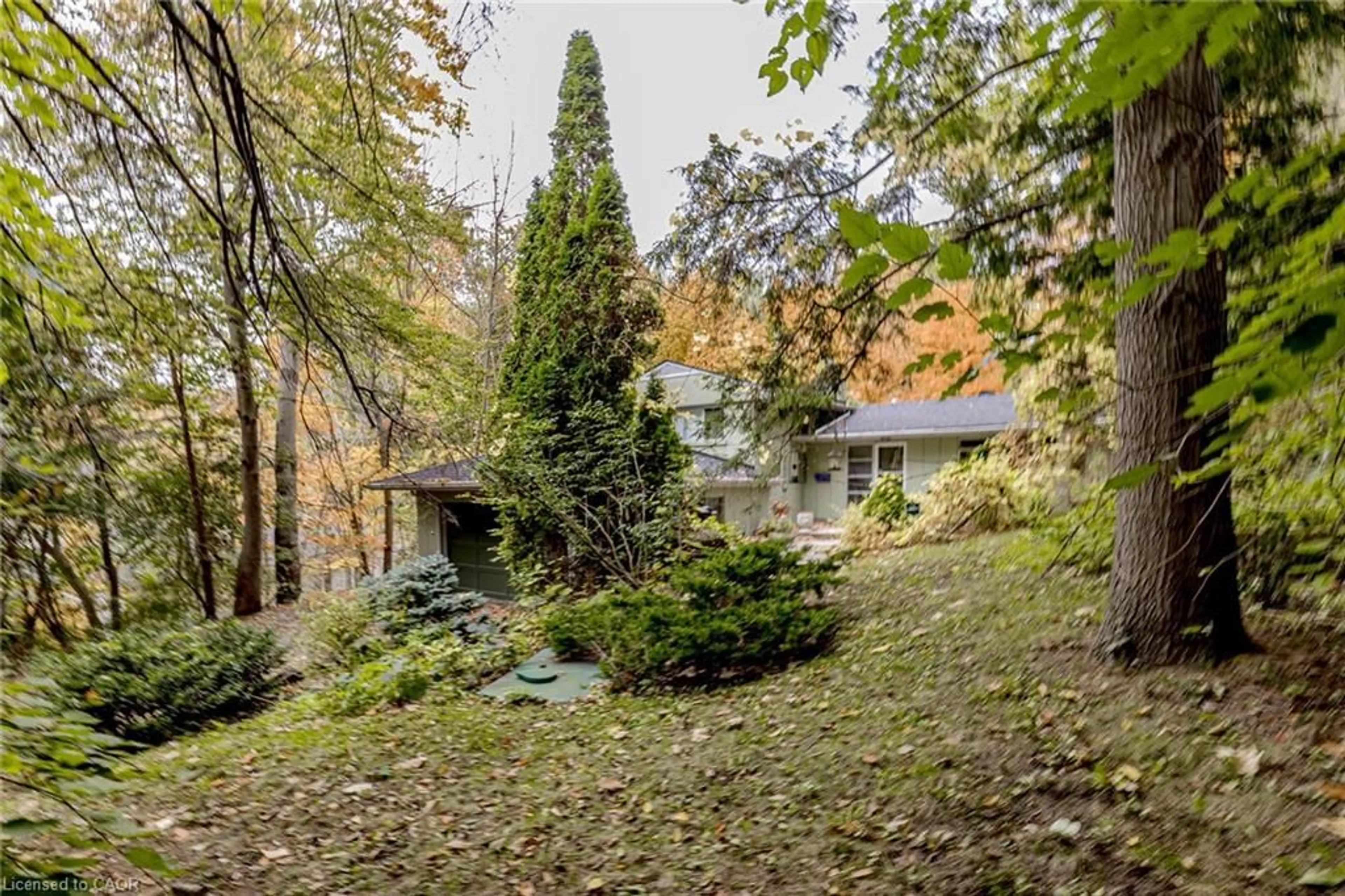 Patio, forest/trees view for 757 Meadow Wood Rd, Mississauga Ontario L5J 2S7