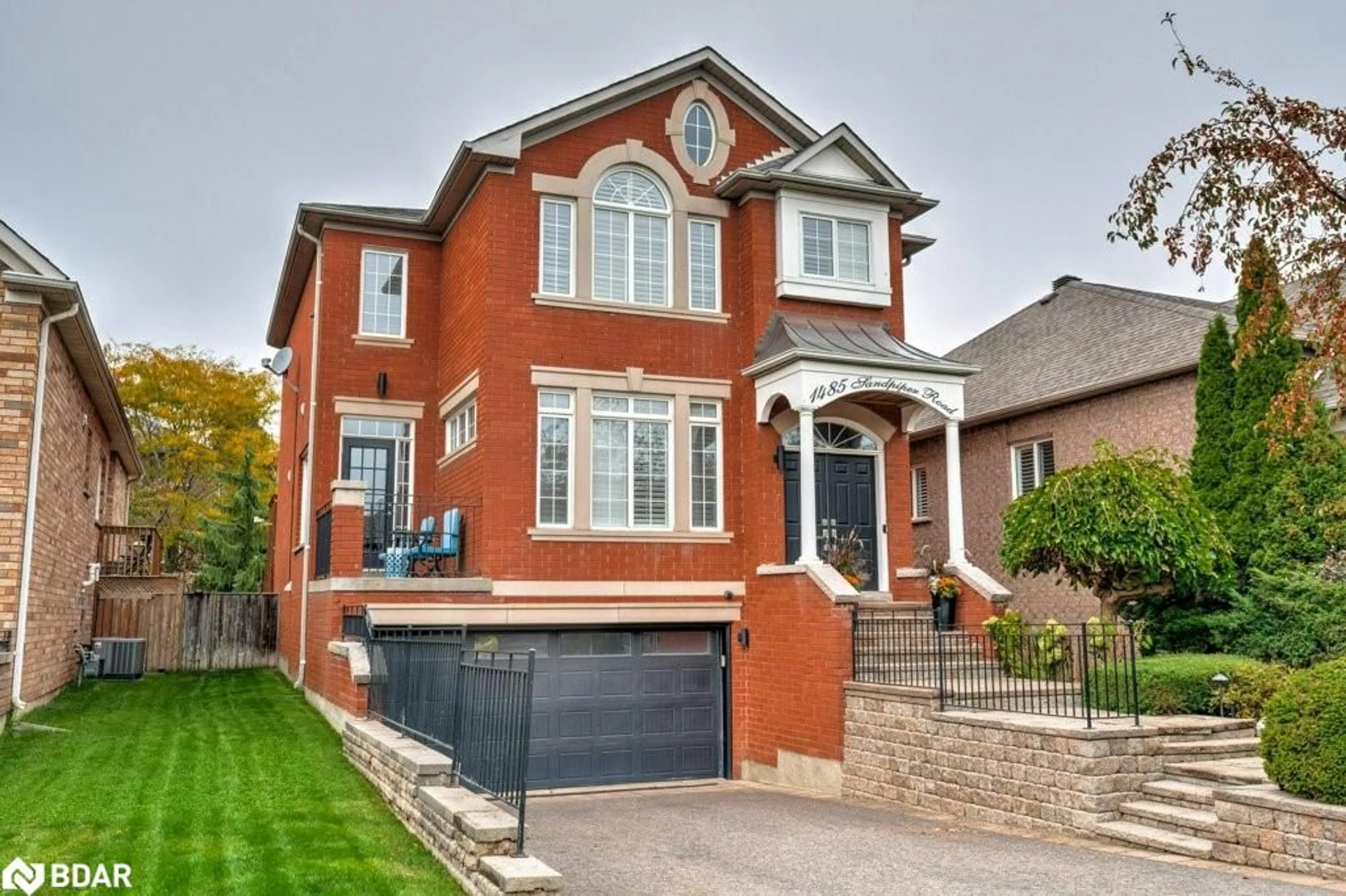 Home with brick exterior material, street for 1485 Sandpiper Rd, Oakville Ontario L6M 3R8