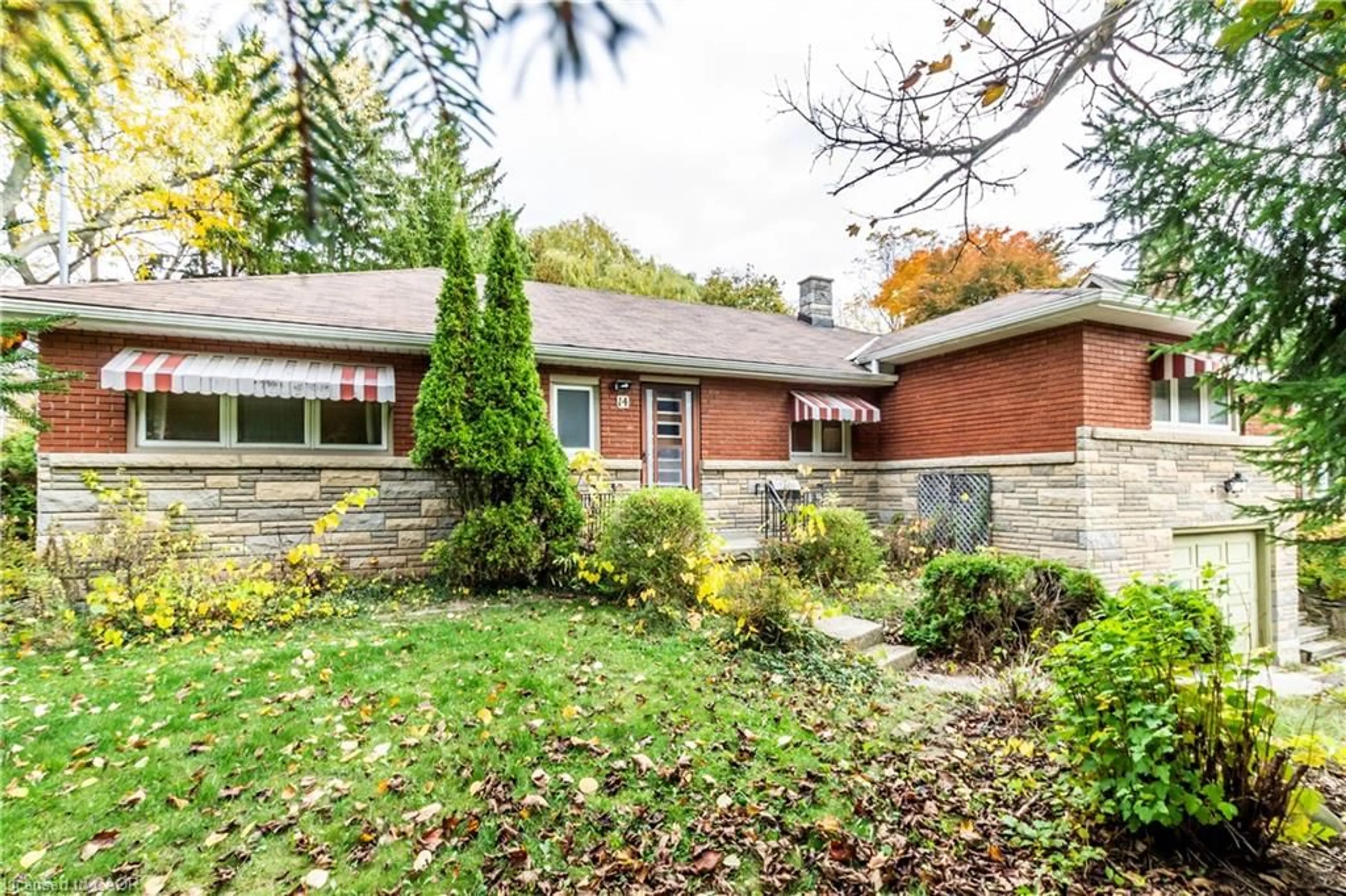 Home with brick exterior material, street for 14 Cloverhill Ave, Dundas Ontario L9H 2P2
