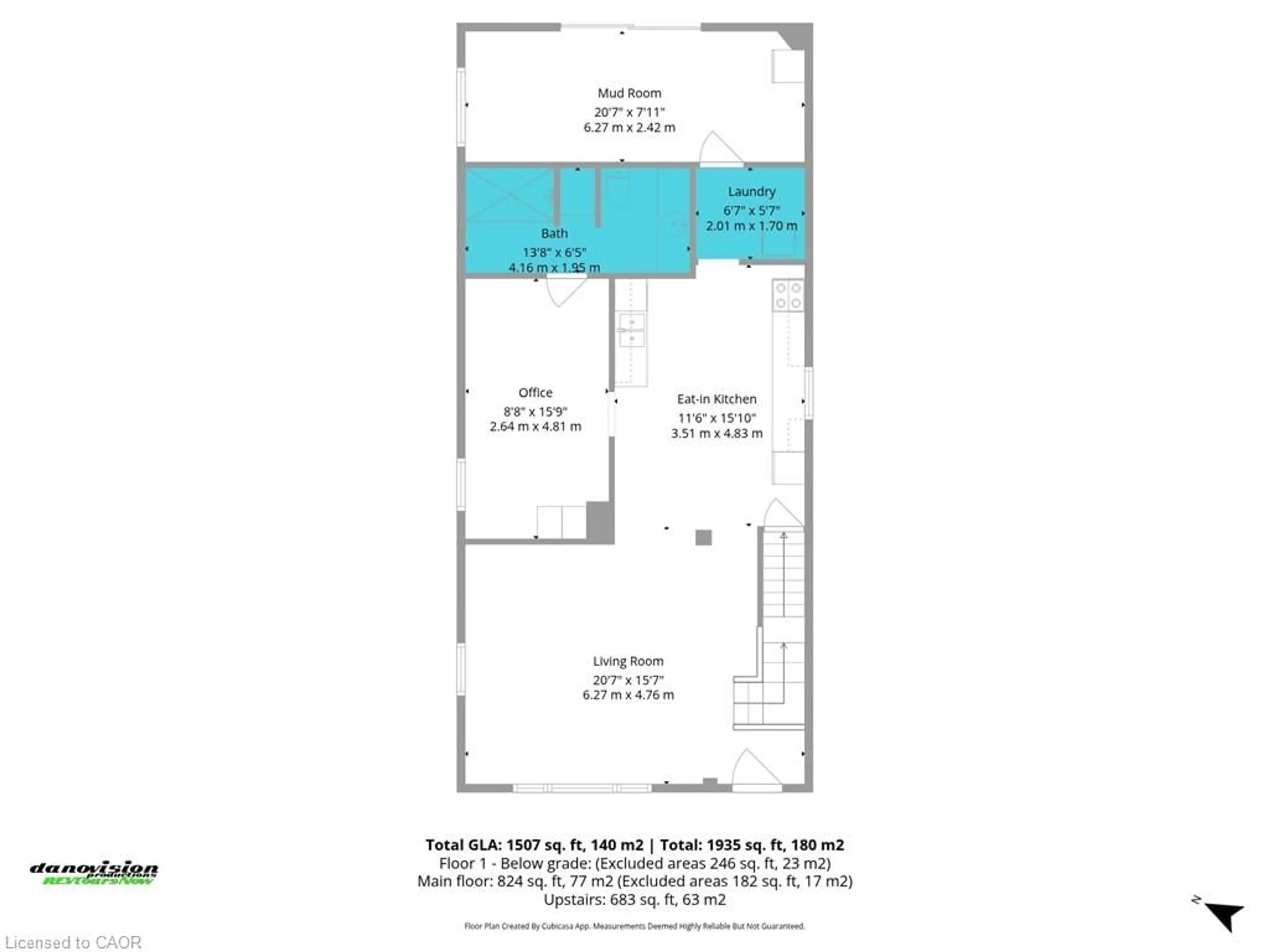 Floor plan for 340 Water St, Vittoria Ontario N0E 1W0