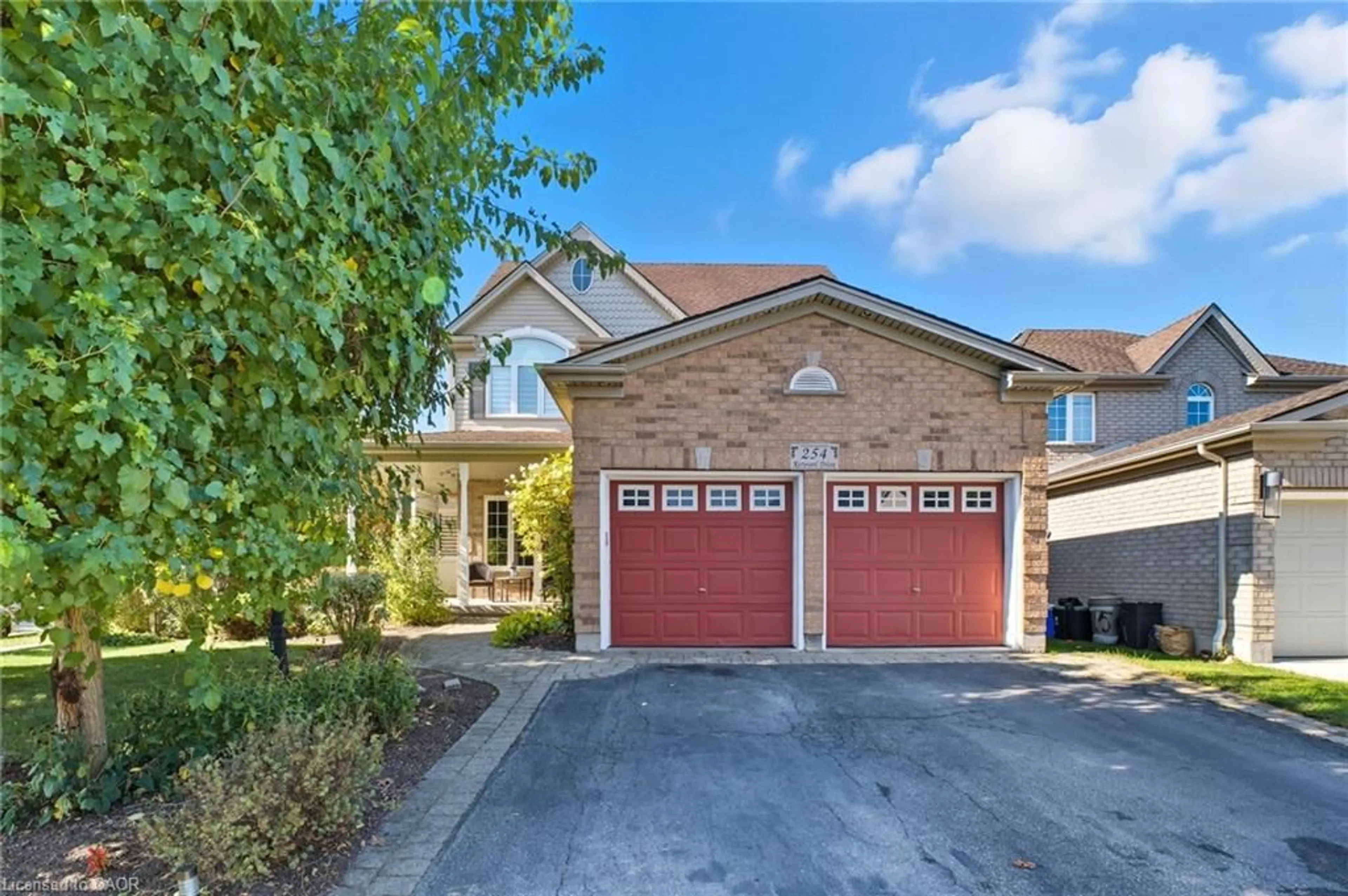 Home with brick exterior material, street for 254 Kerwood Dr, Cambridge Ontario N3C 4M5