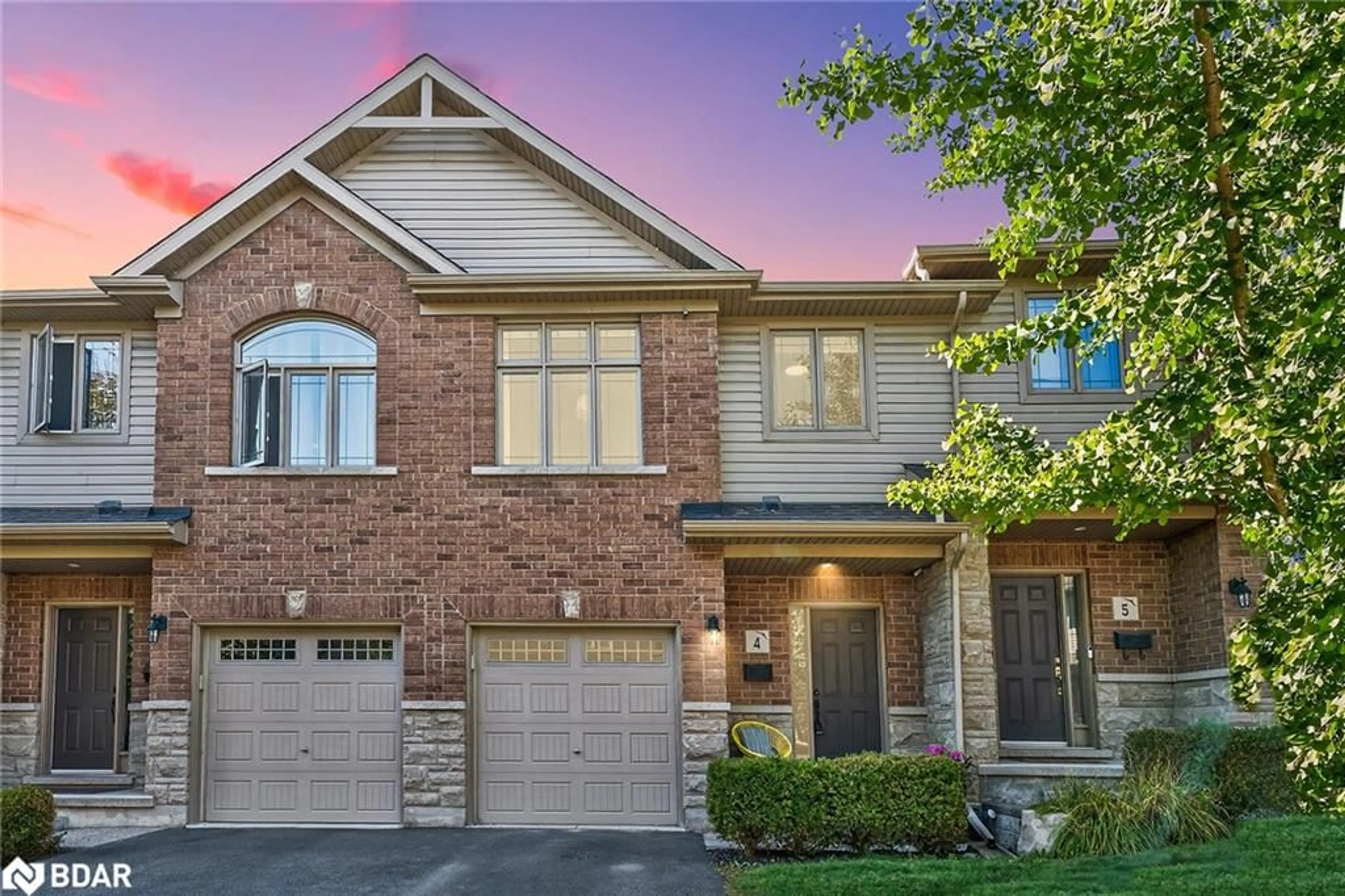 Home with brick exterior material, street for 1491 Plains Rd #4, Burlington Ontario L7T 4H1