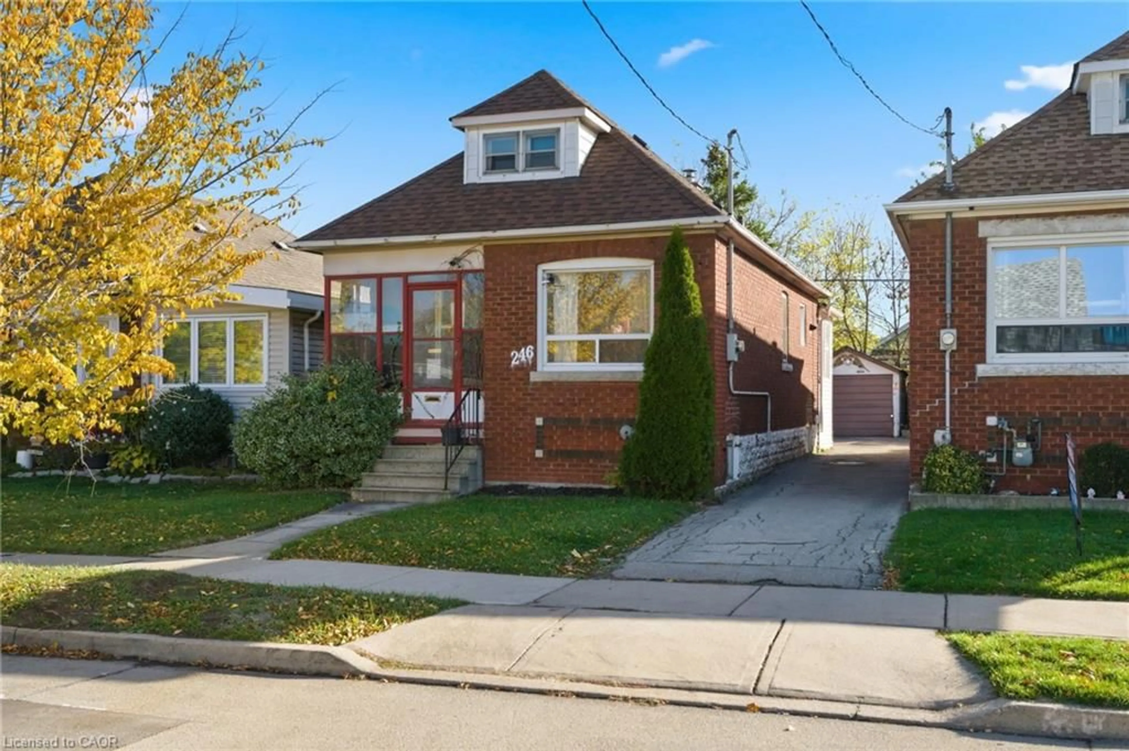 Home with brick exterior material, street for 246 Cope St, Hamilton Ontario L8H 5B5