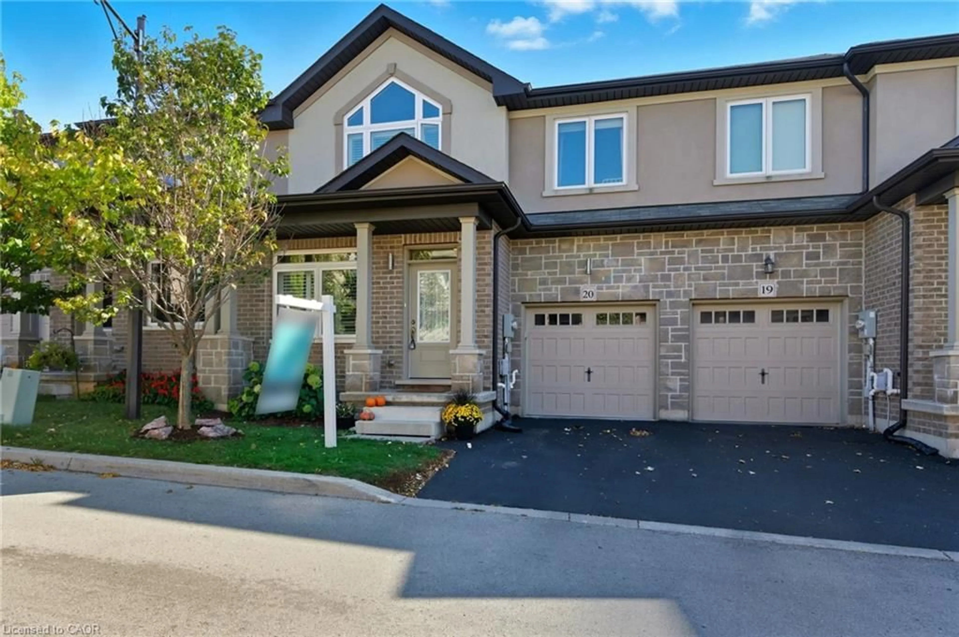 Home with brick exterior material, street for 421 Kitty Murray Lane #20, Ancaster Ontario L9K 0J5