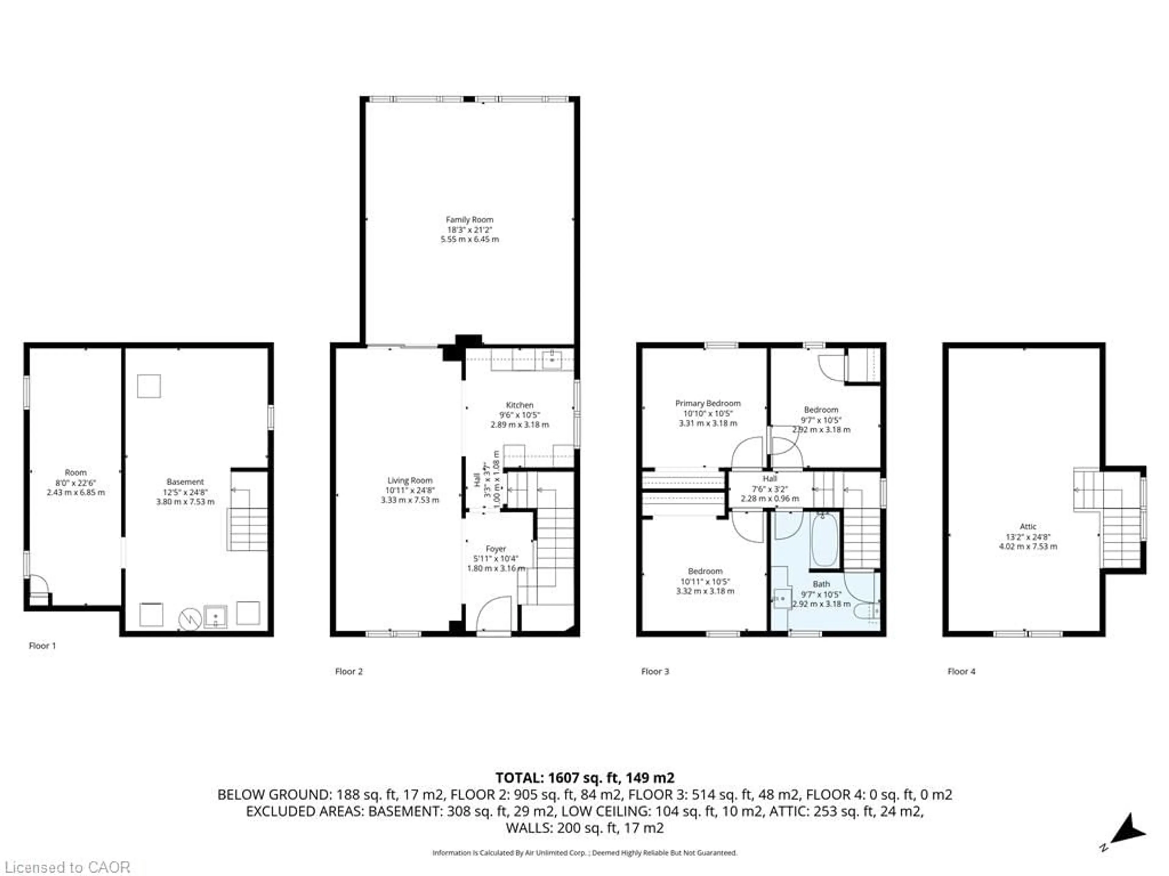 Floor plan for 135 Madison Ave, Kitchener Ontario N2G 3M4