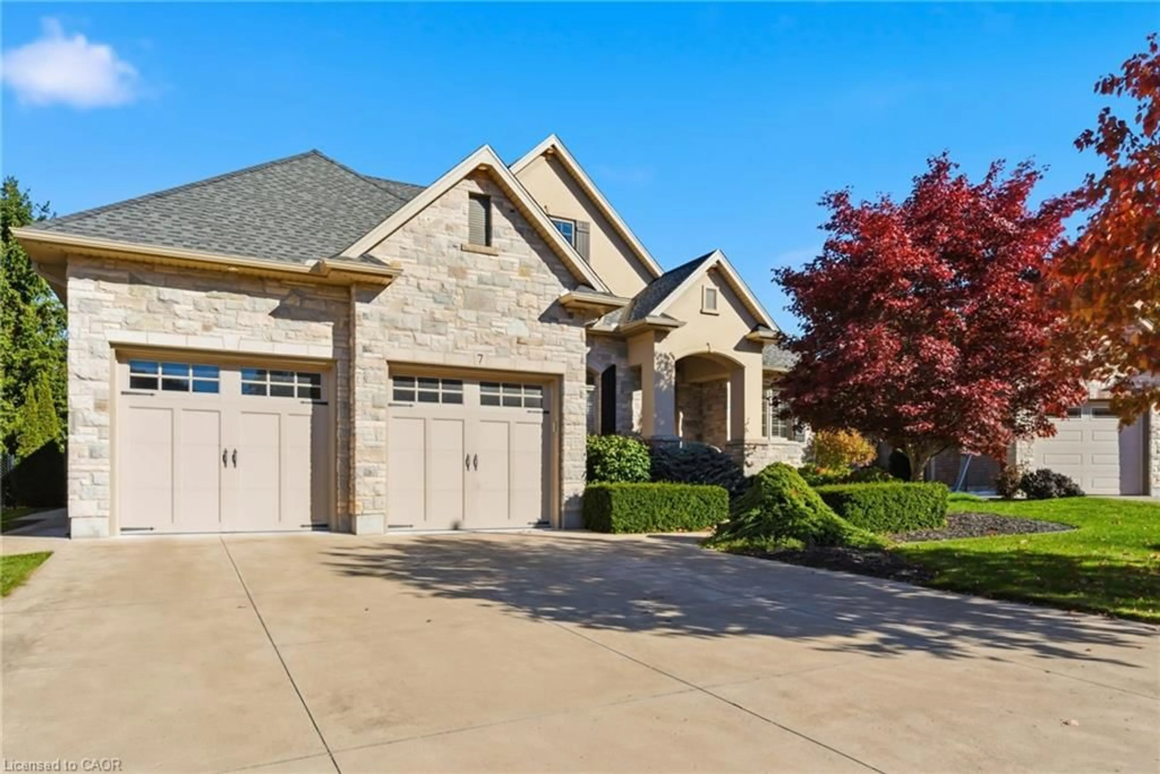 Home with brick exterior material, street for 7 Brondi's Lane, Fonthill Ontario L0S 1E0