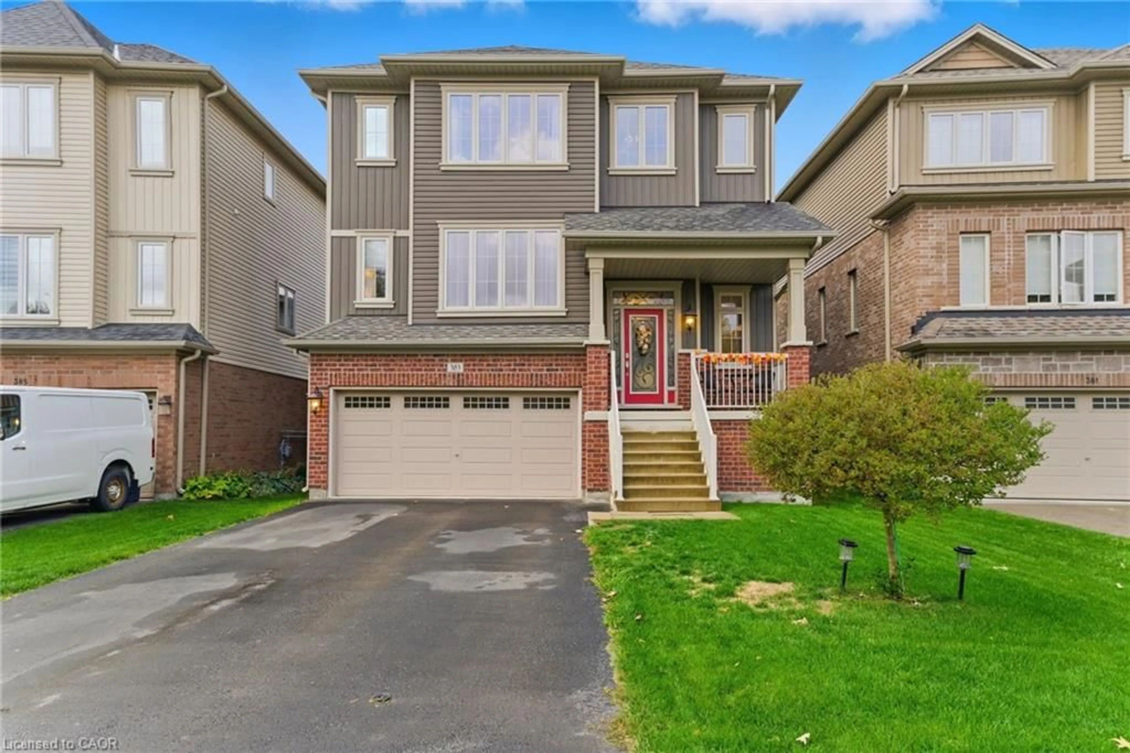 Home with brick exterior material, street for 383 Erie Ave, Brantford Ontario N3S 0E6