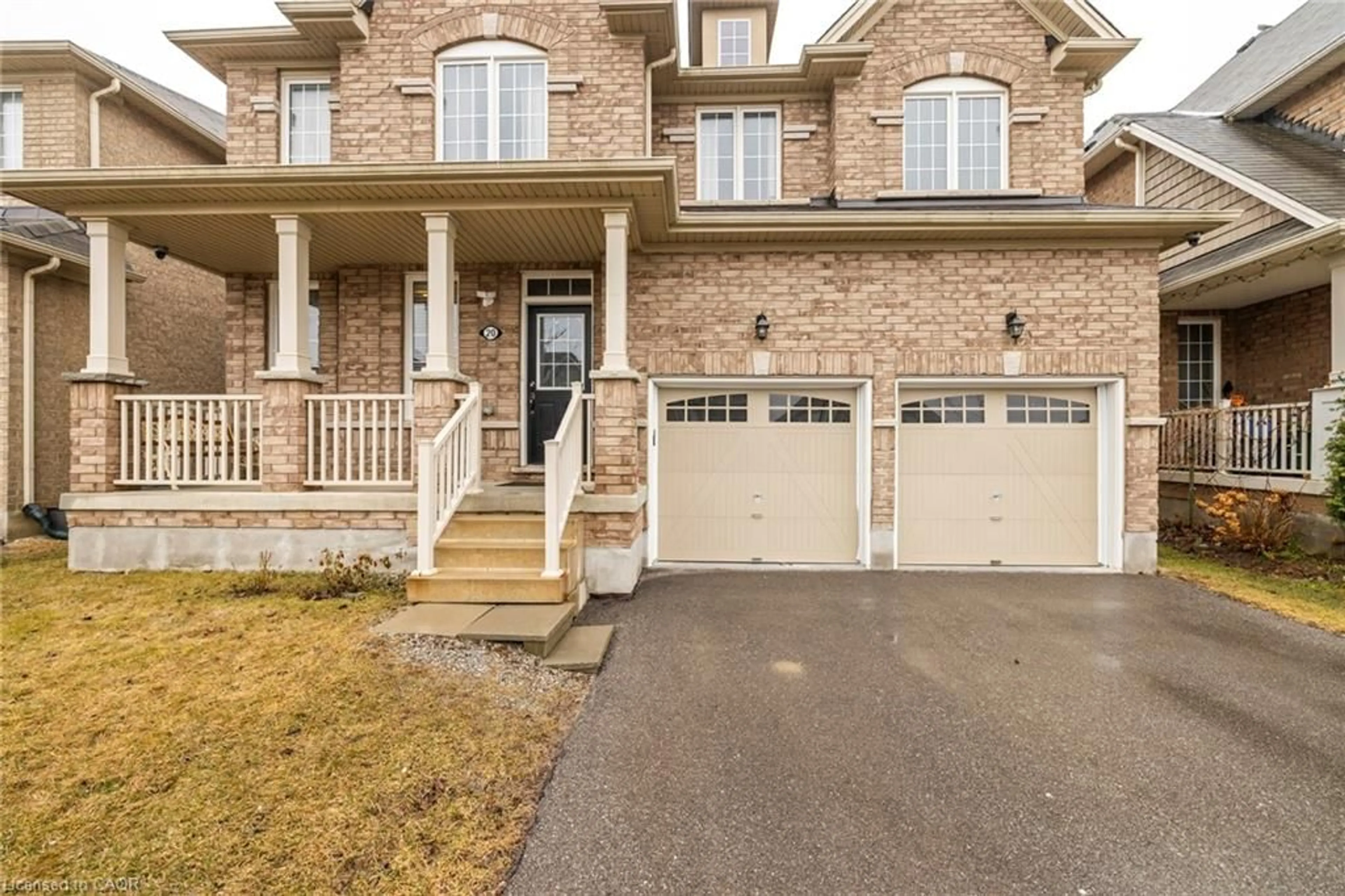 Home with brick exterior material, street for 20 Gillespie Dr, Brantford Ontario N3T 0J7