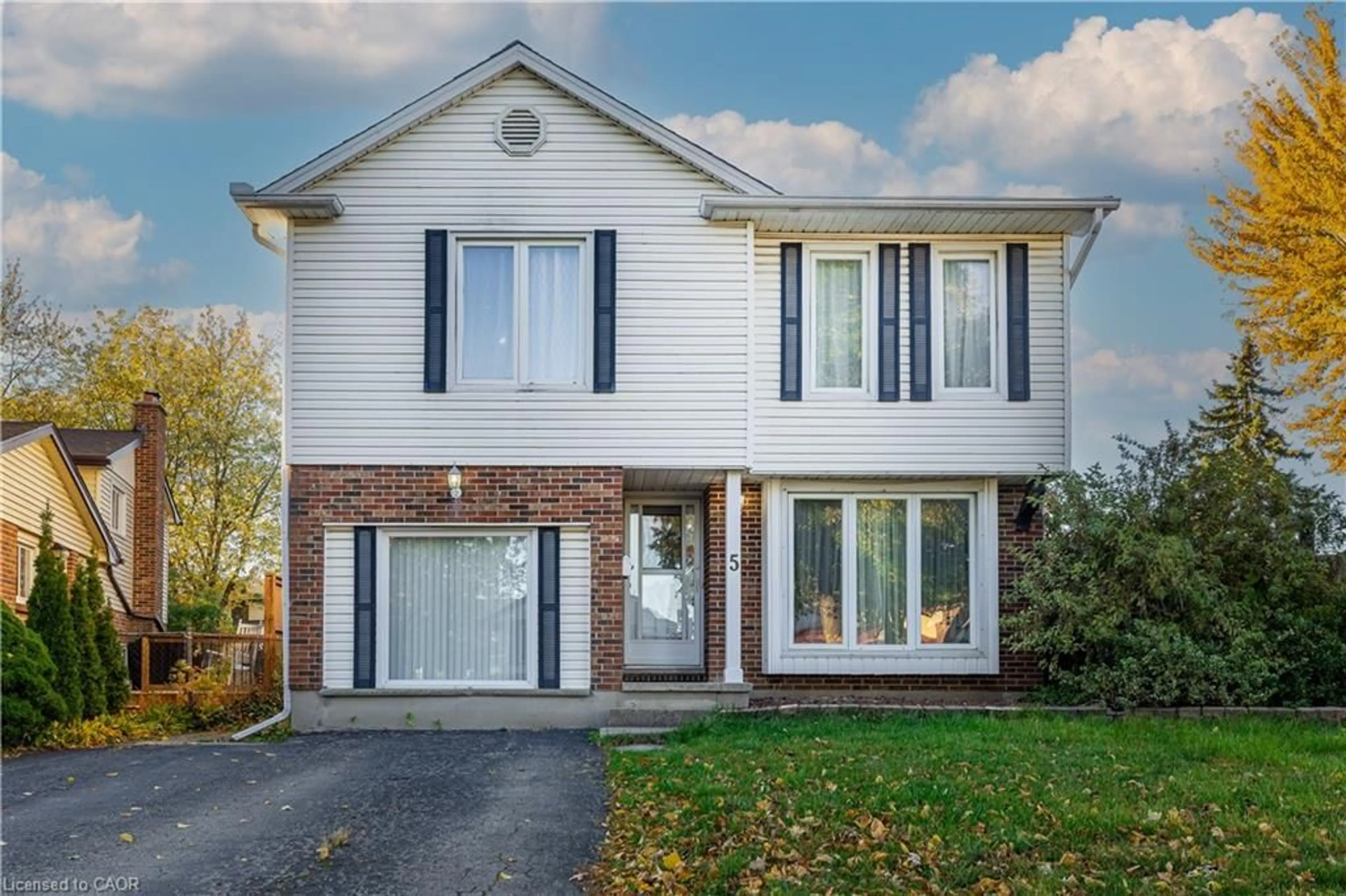 Home with brick exterior material, street for 5 Lochern Rd, London Ontario N5Z 4L5