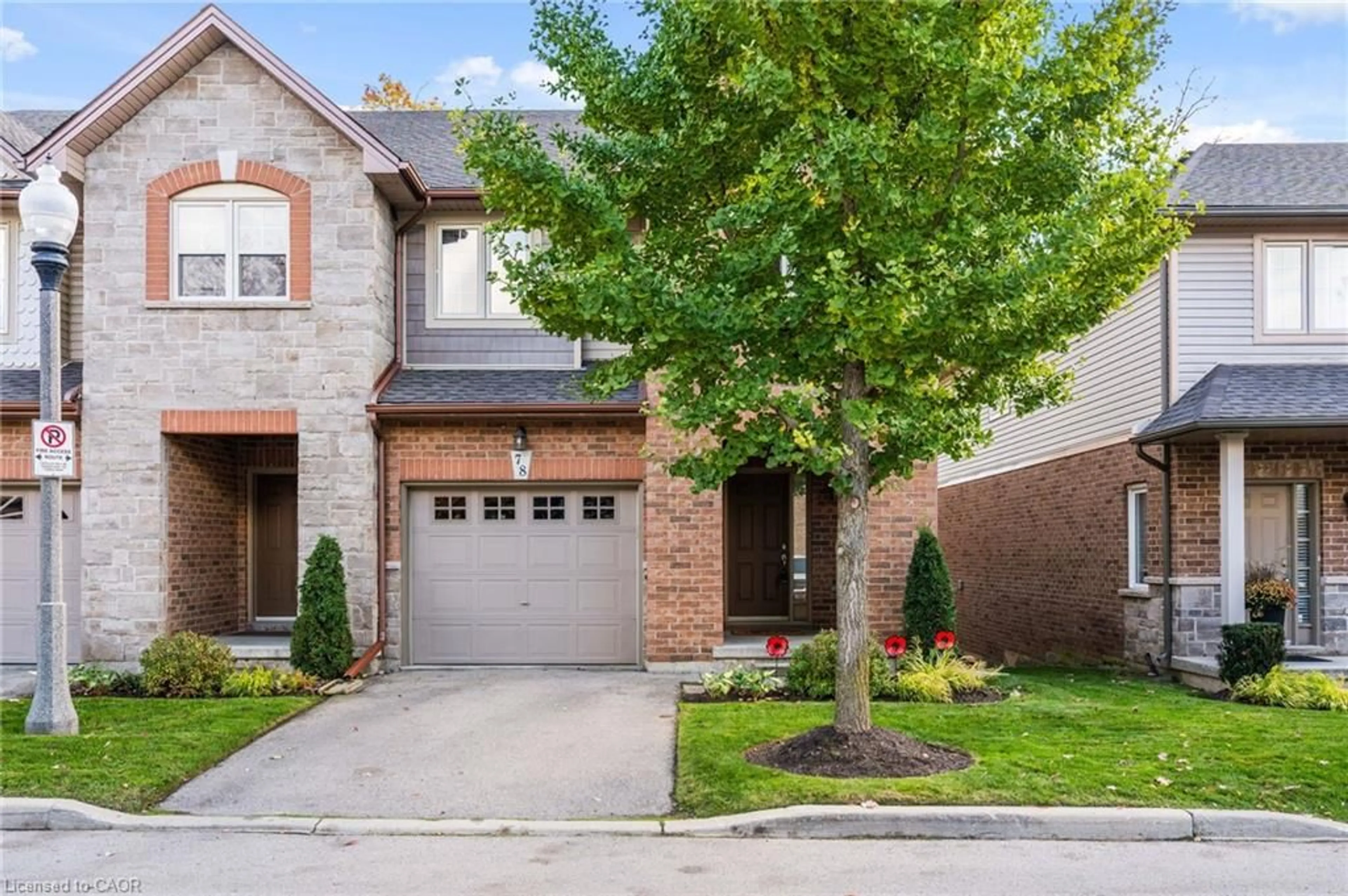 Home with brick exterior material, street for 78 Myers Lane #78, Hamilton Ontario L9G 0A5