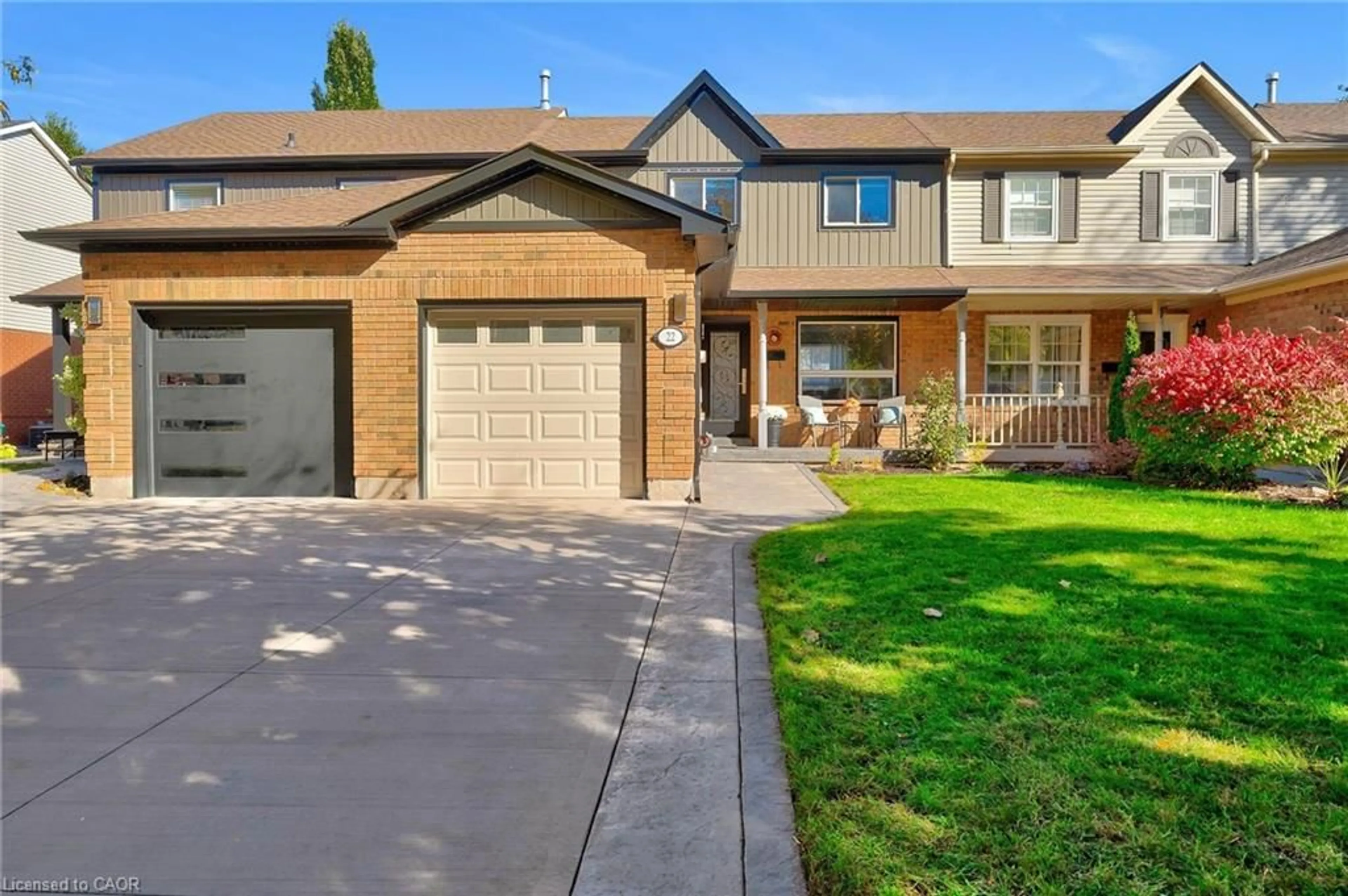 Home with brick exterior material, street for 22 Pleasant Grove Terr, Grimsby Ontario L3M 5G8