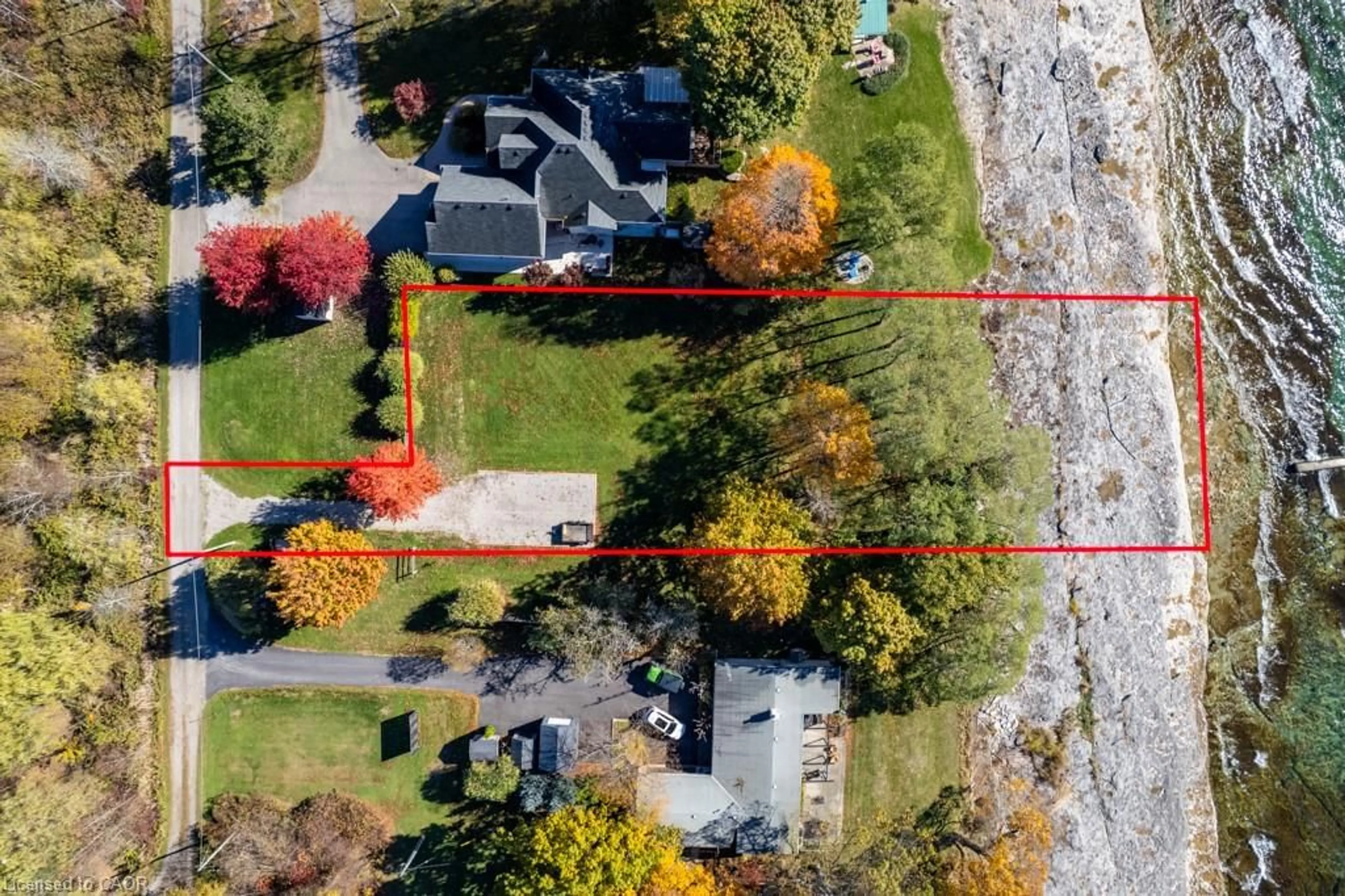 A pic from outside/outdoor area/front of a property/back of a property/a pic from drone, street for 4 Dearden Lane, Dunnville Ontario N1A 2W6