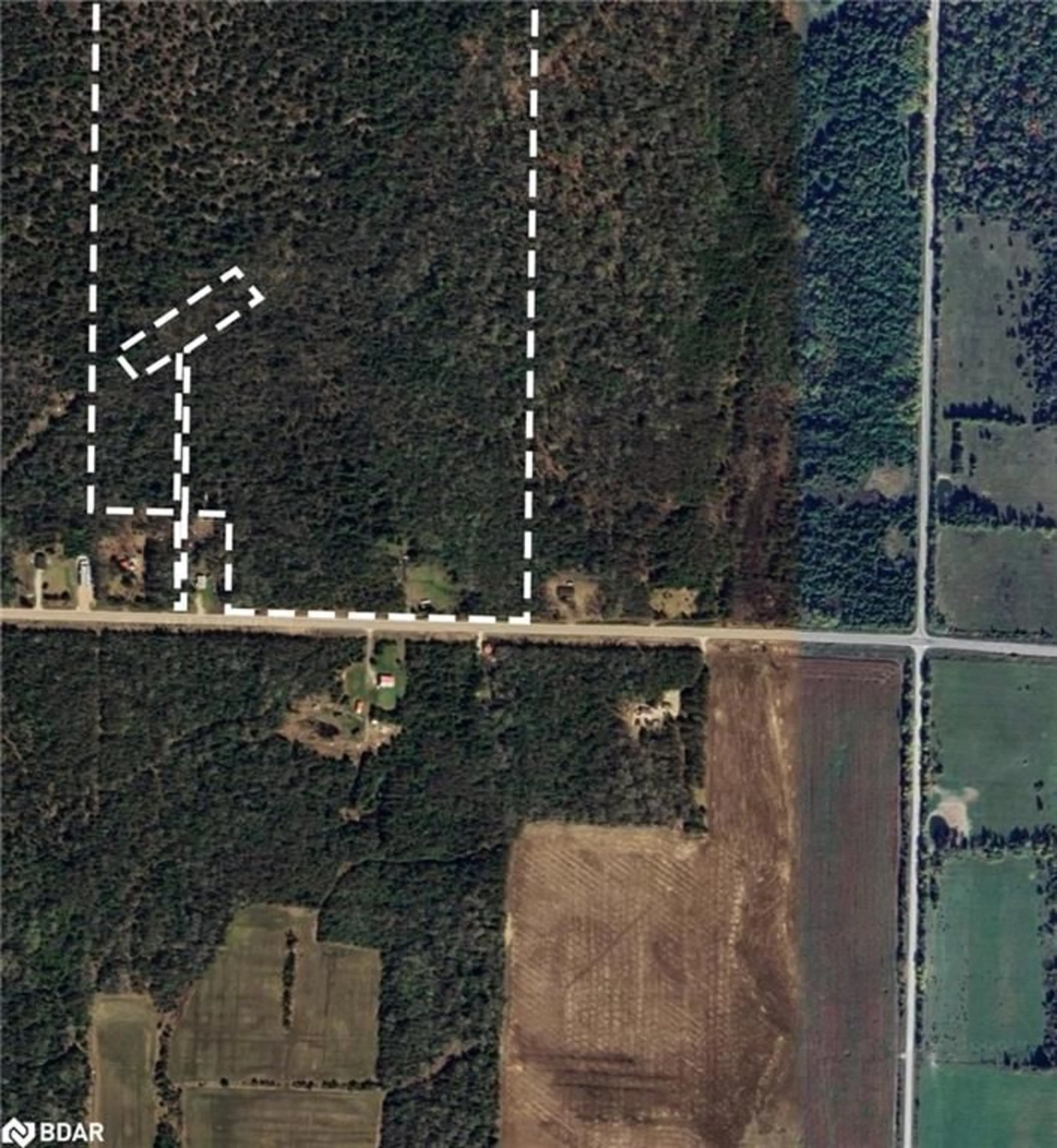 A pic from outside/outdoor area/front of a property/back of a property/a pic from drone, unknown for 20250 Hwy 540, Silver Water Ontario P0P 1H0