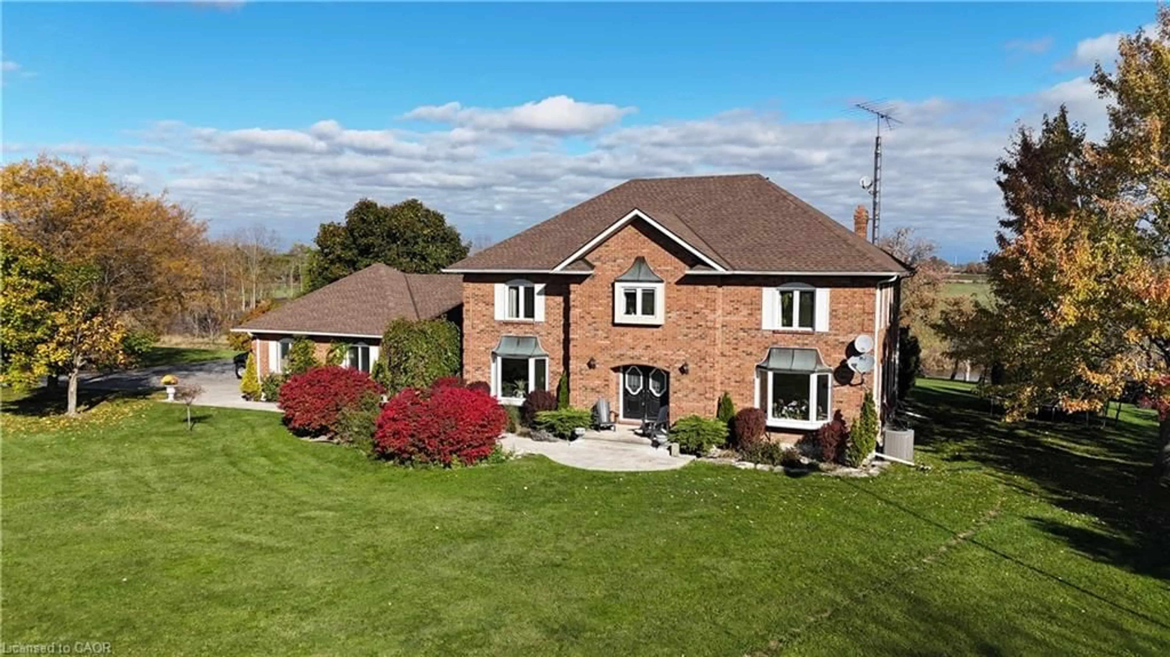 A pic from outside/outdoor area/front of a property/back of a property/a pic from drone, unknown for 75590 Regional Road 45, Dunneville Ontario N1A 2W2