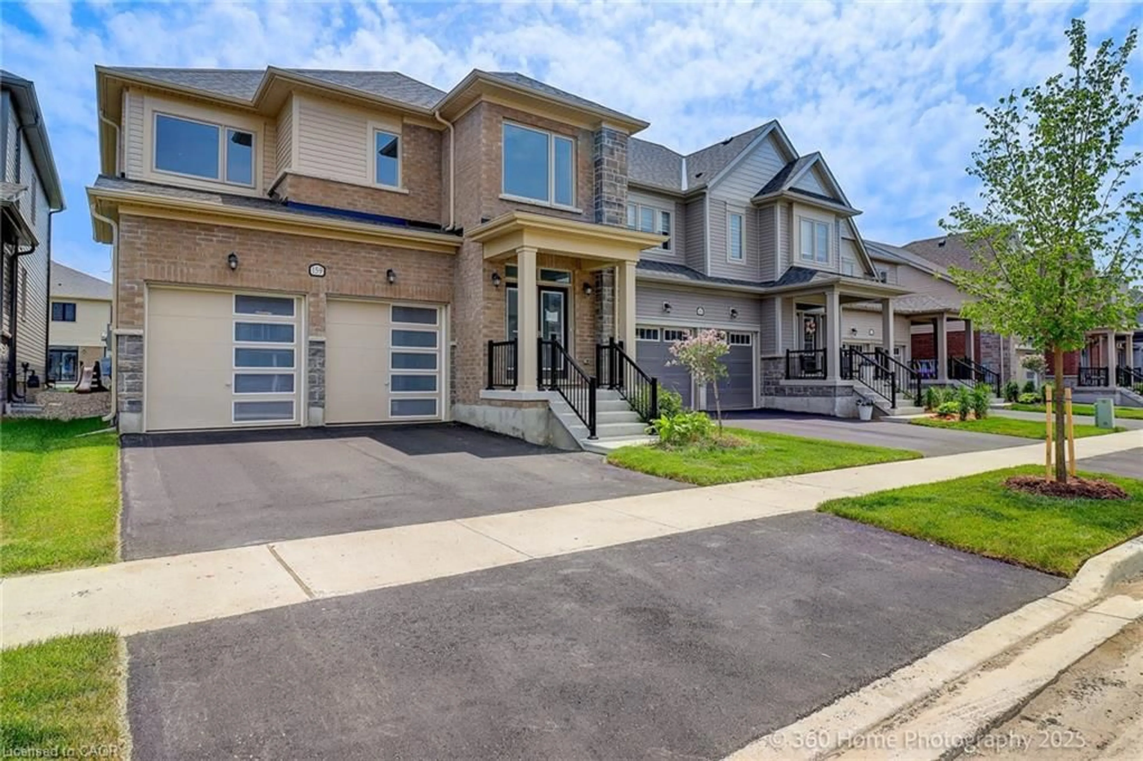 Home with brick exterior material, street for 159 Rea Dr, Fergus Ontario N1M 0J8