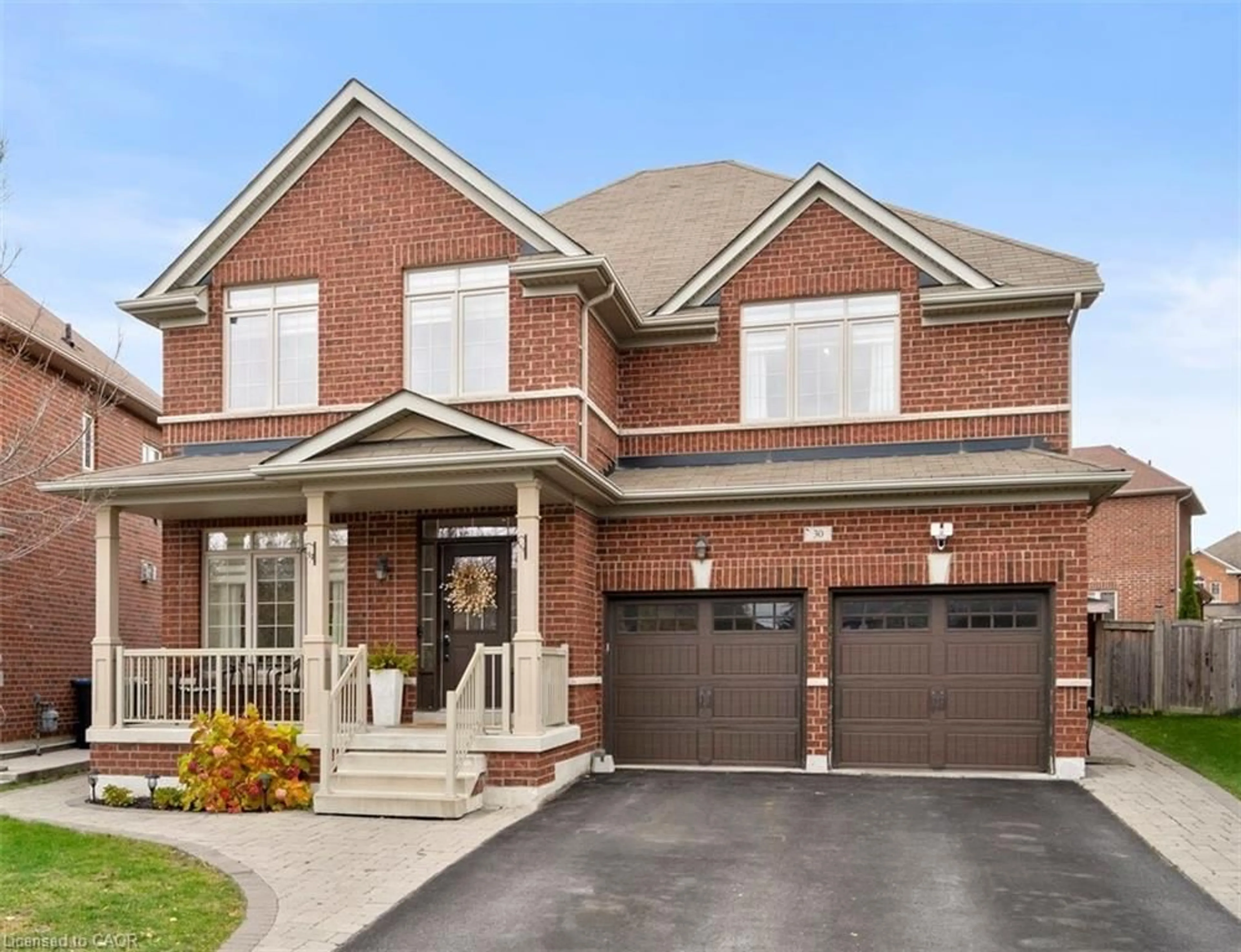 Home with brick exterior material, street for 30 Danfield Crt, Brampton Ontario L6Y 2X9