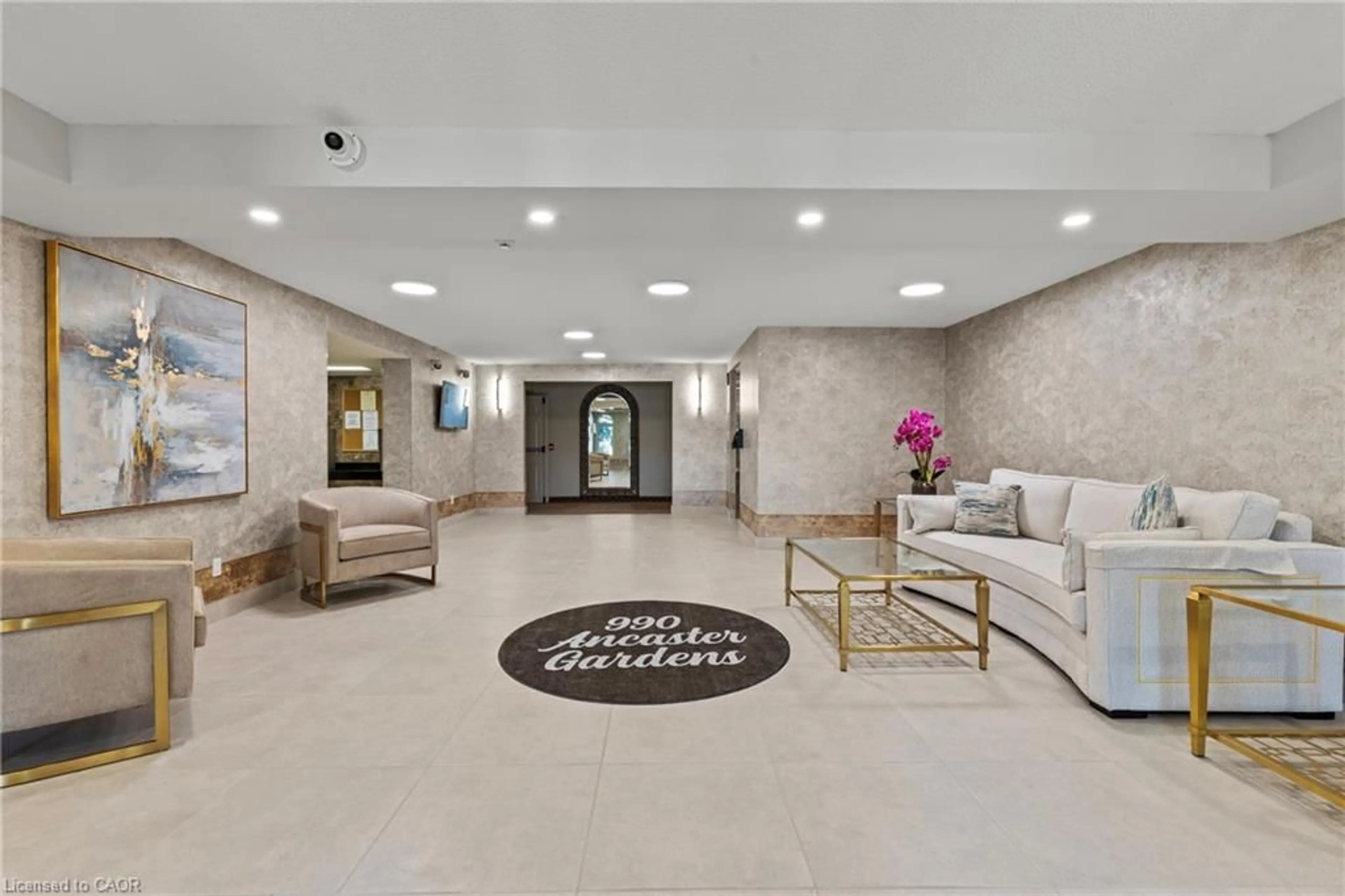 Lobby for 990 Golf Links Rd #301, Ancaster Ontario L9K 1J8