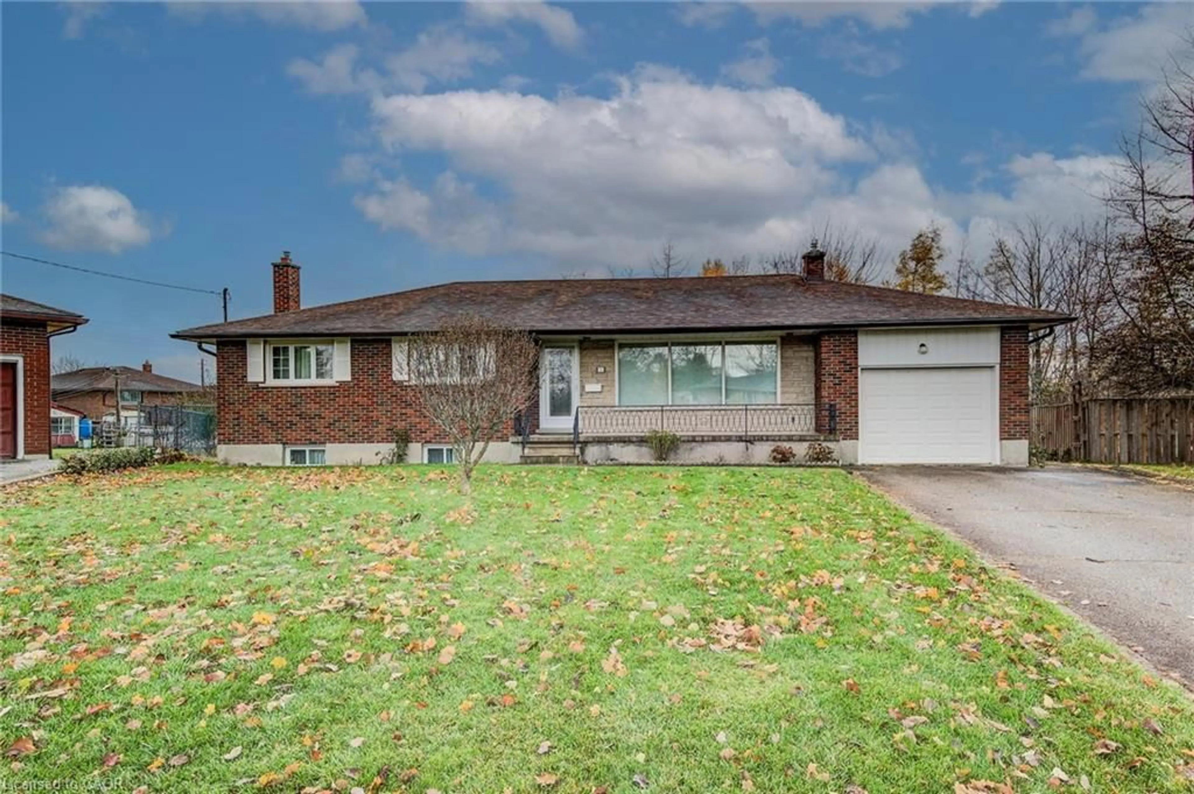 Home with brick exterior material, street for 12 Kara Lee Crt, Guelph Ontario N1E 4P2