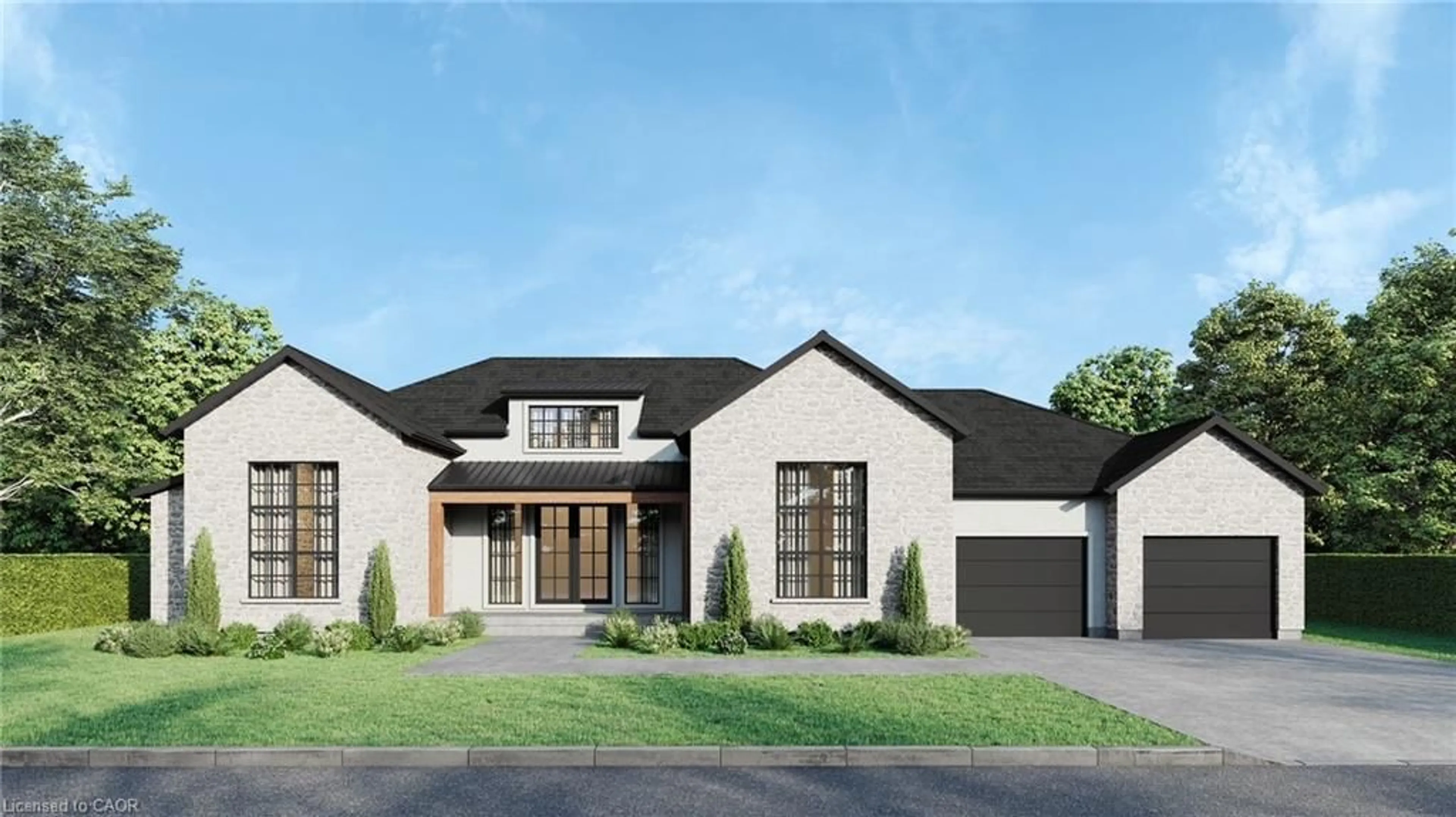 Home with brick exterior material, street for LOT 5 Plover Mills Rd, Ilderton Ontario N0M 2A0