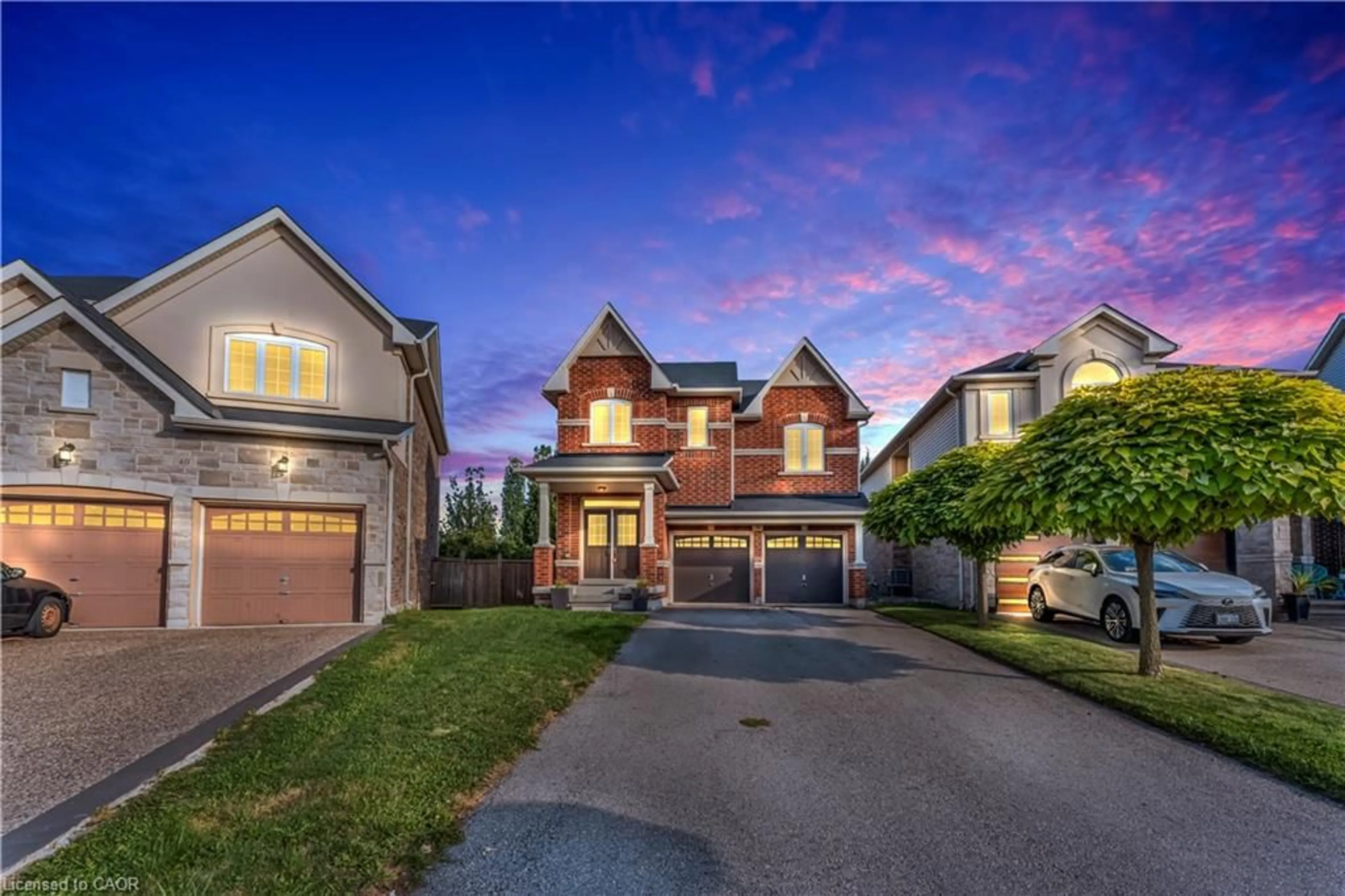 Home with brick exterior material, street for 36 Connell Cres, Hamilton Ontario L9C 0C8