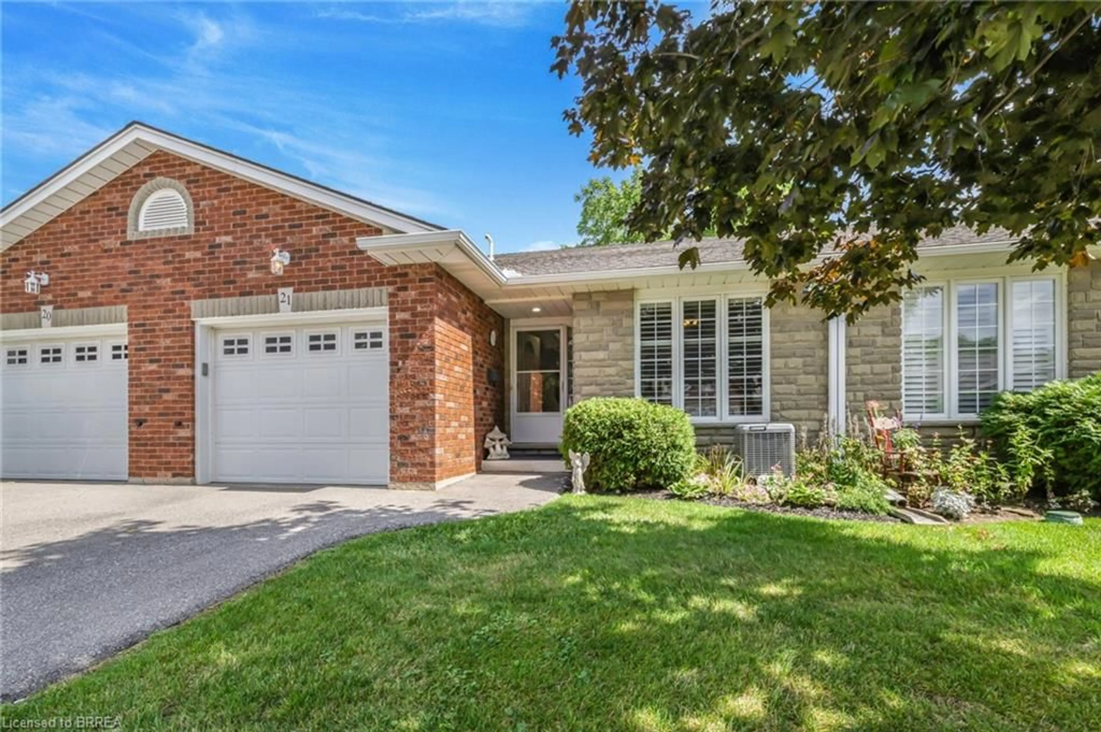 Home with brick exterior material, street for 53 Beverly St #21, St. George Ontario N0E 1N0