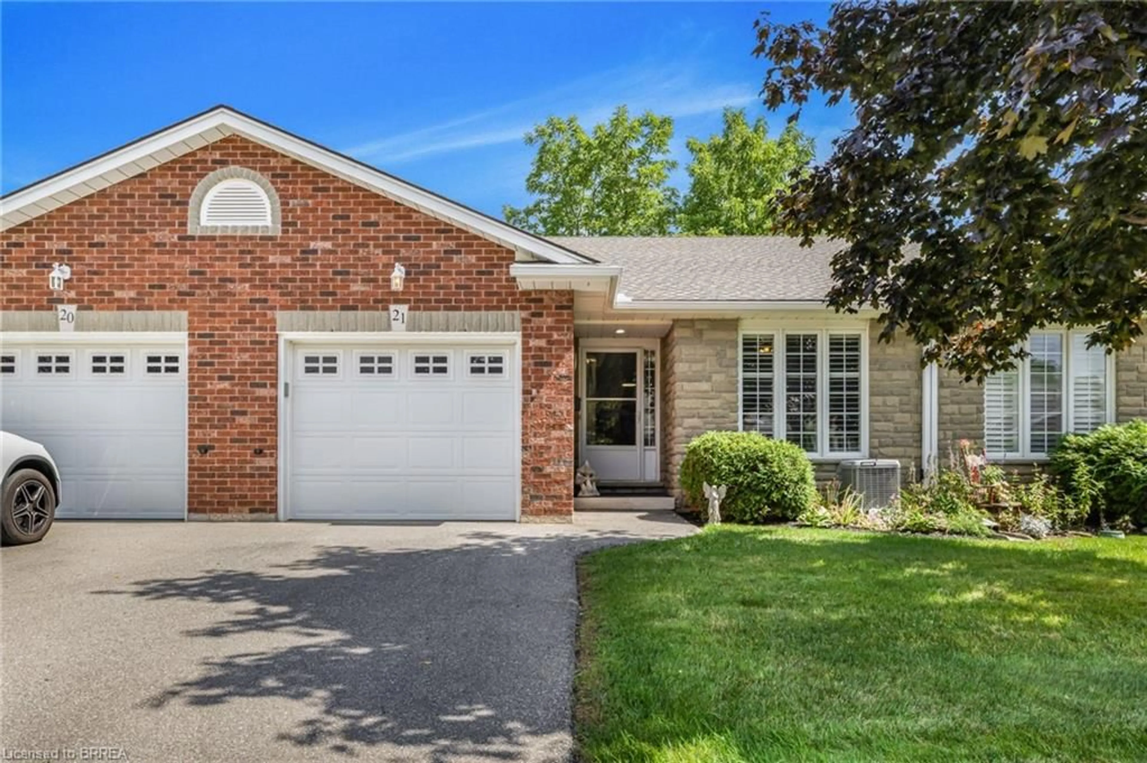 Home with brick exterior material, street for 53 Beverly St #21, St. George Ontario N0E 1N0