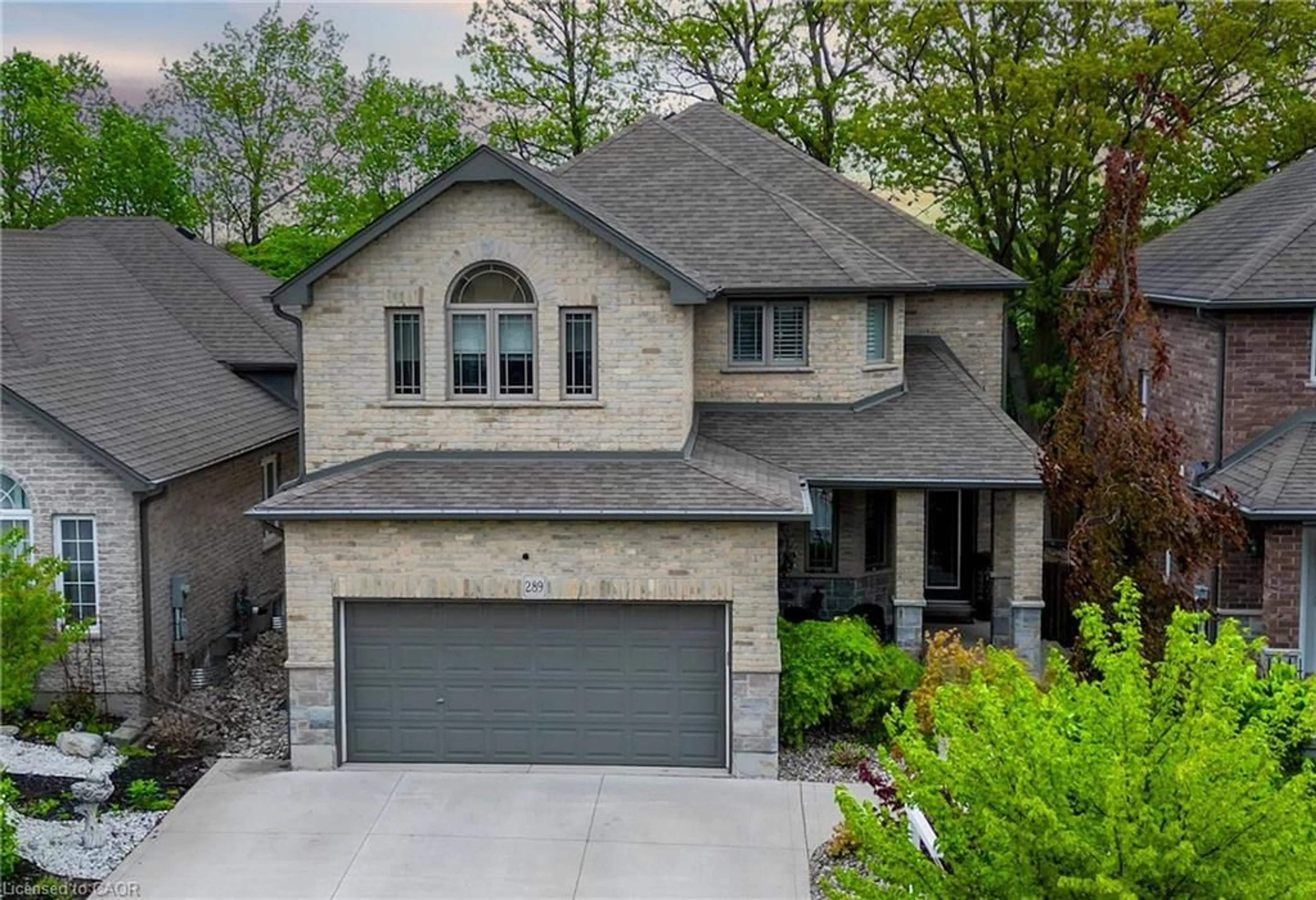 Home with brick exterior material, street for 289 Wesley Blvd, Cambridge Ontario N1T 0B6