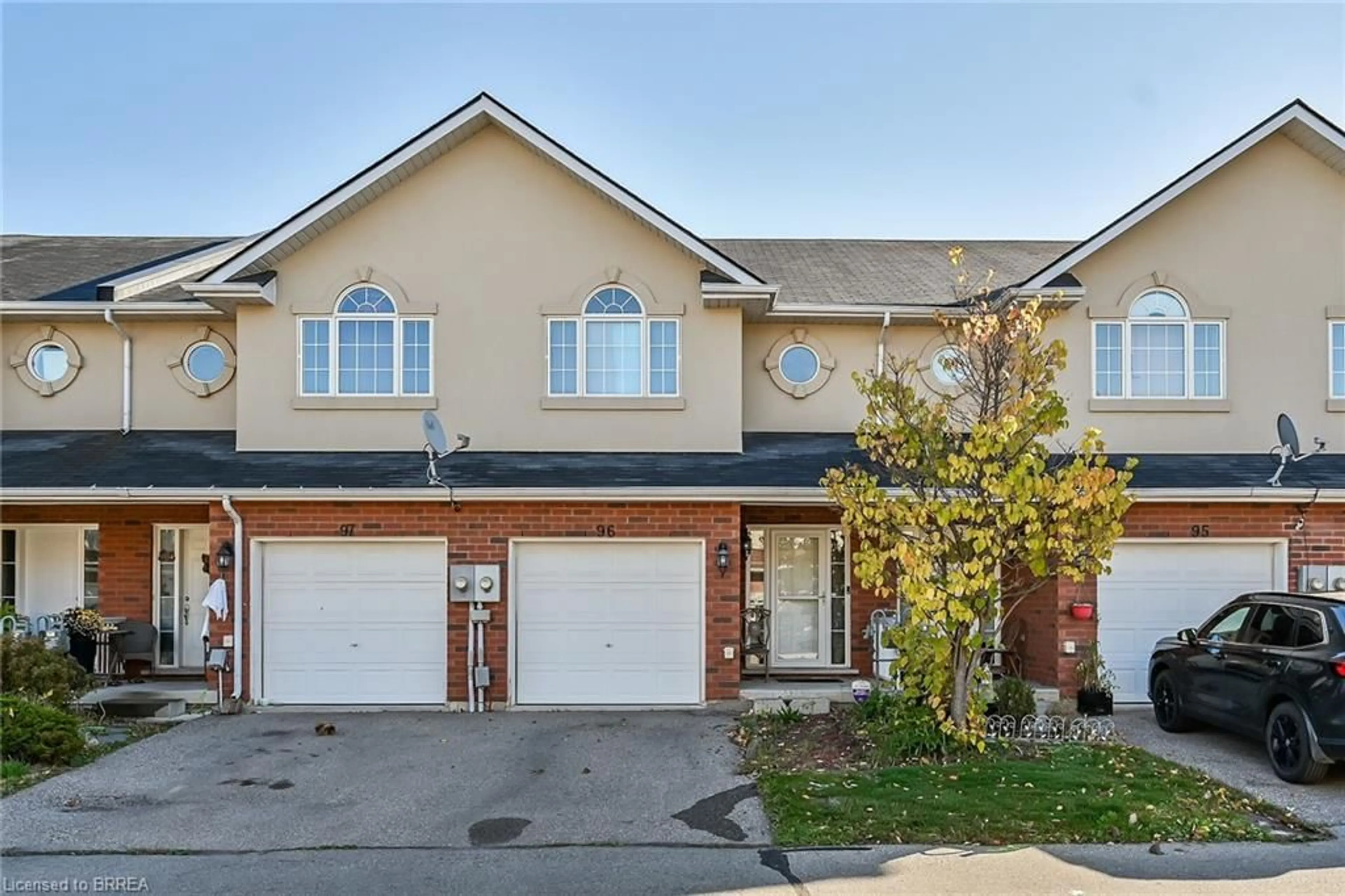 Home with brick exterior material, street for 20 Mcconkey Cres #96, Brantford Ontario N3S 0C1