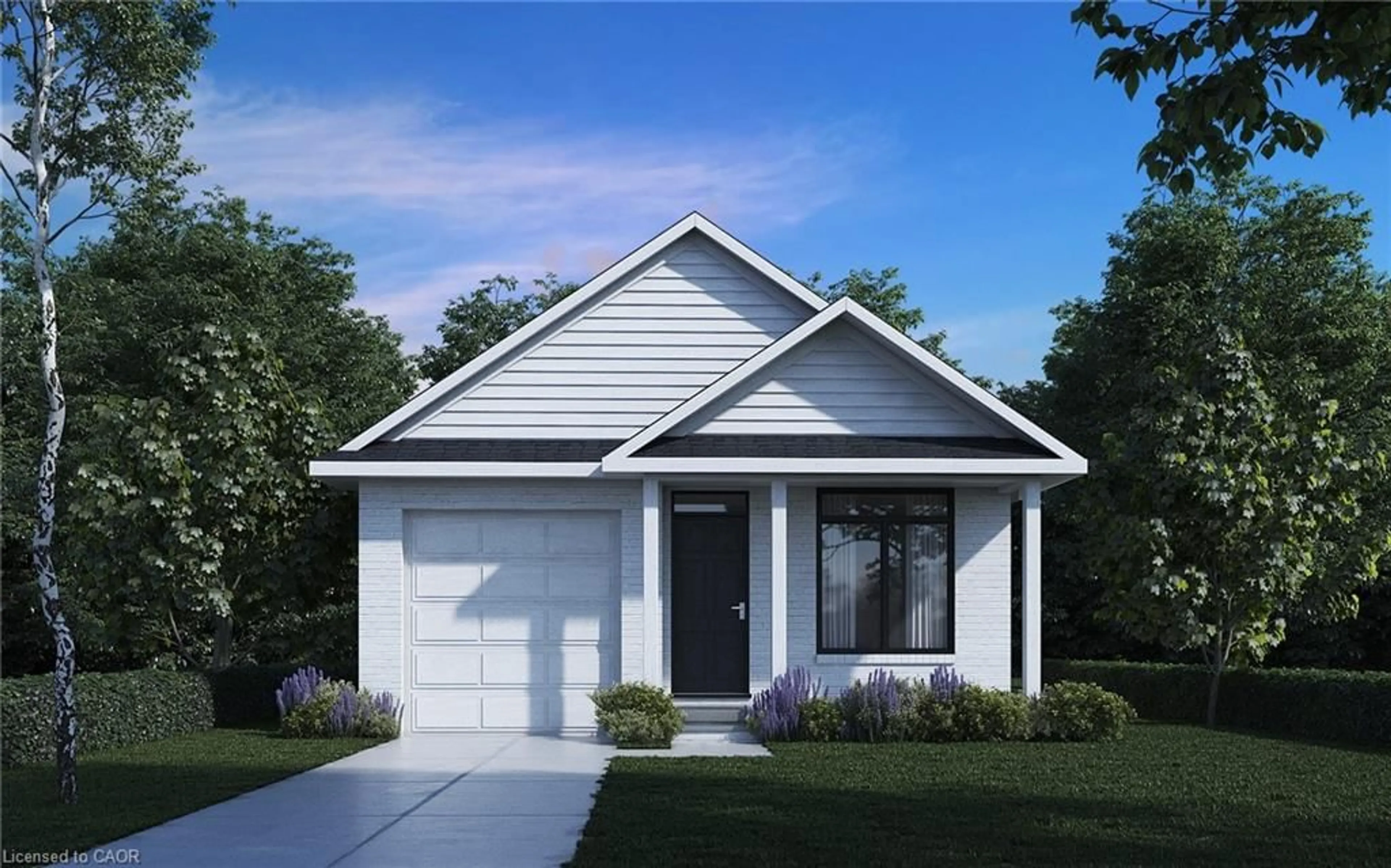 Home with vinyl exterior material, street for 188 Lafayette St, Jarvis Ontario N0A 1J0