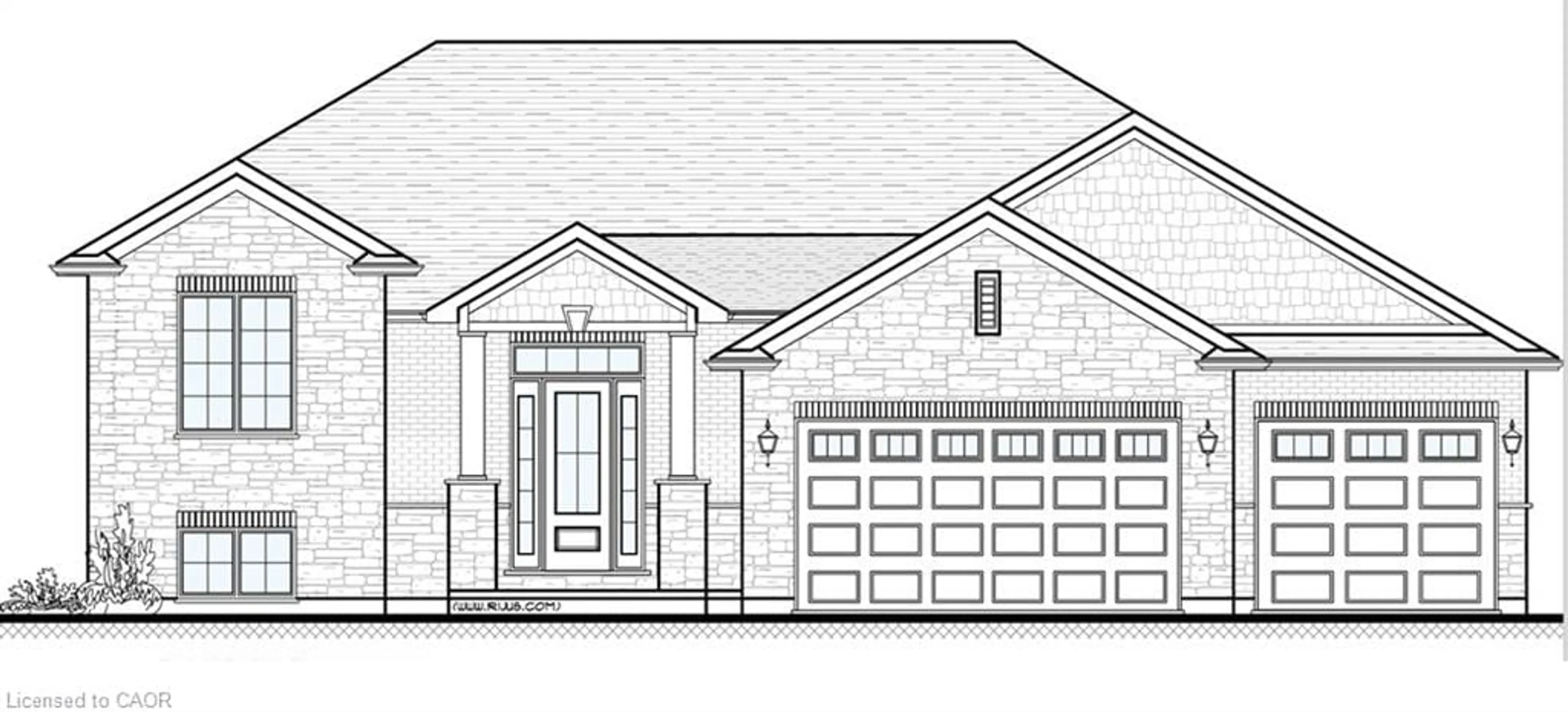 Home with brick exterior material, street for 1904 LOT 1 Turkey Point Rd, Simcoe Ontario N3Y 4J9