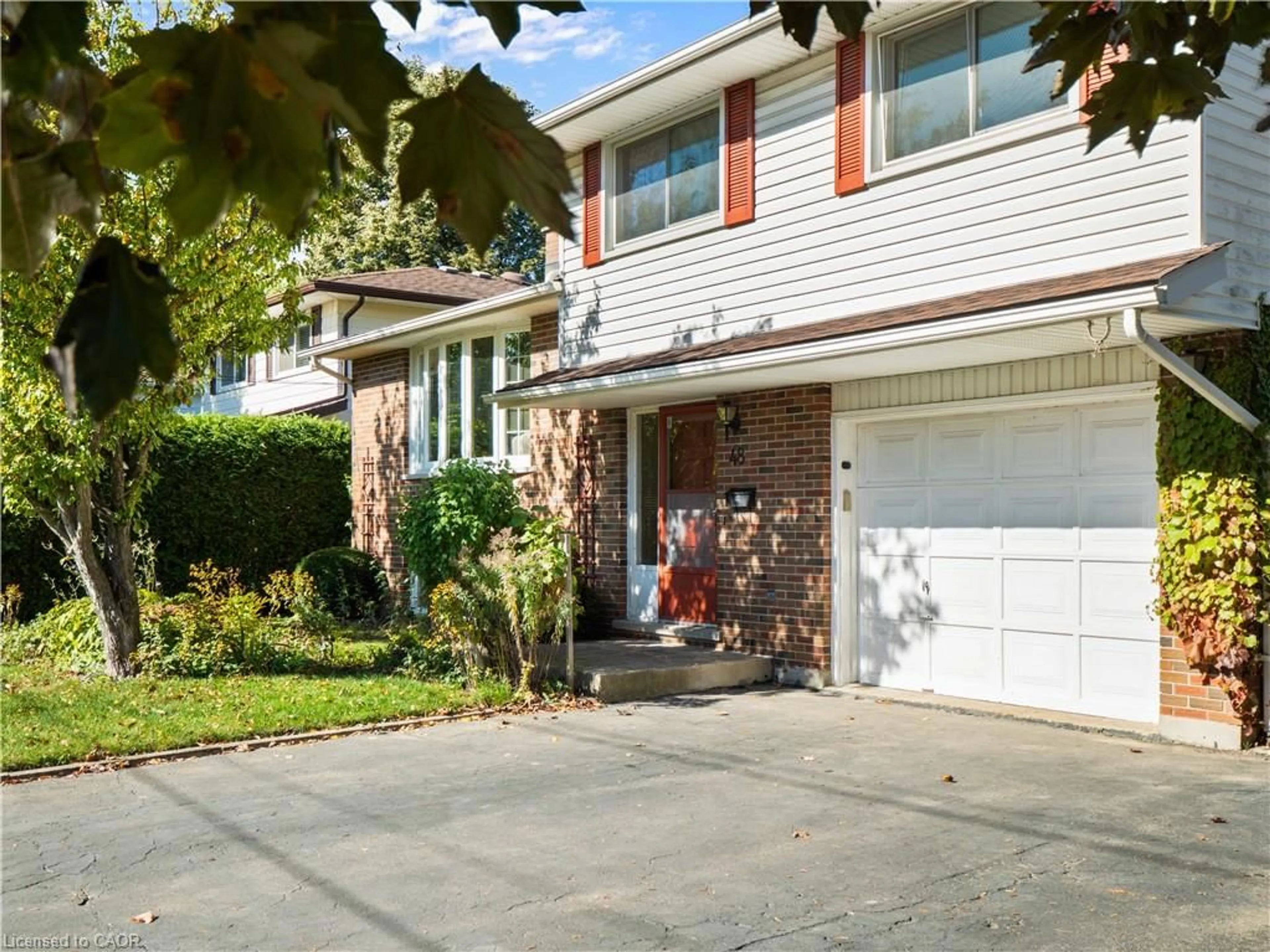 Home with brick exterior material, street for 48 Glenbrook Dr, Guelph Ontario N1E 1A9