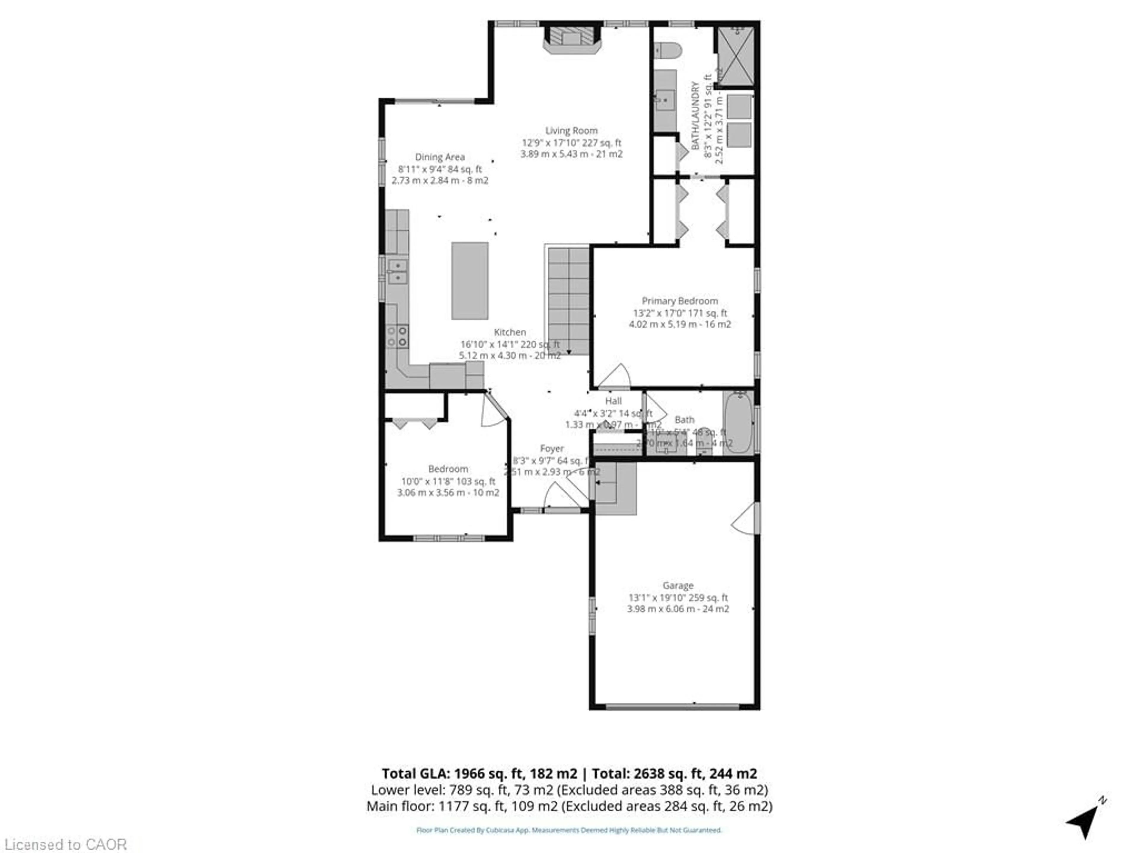 Floor plan for 114 Mcguiness Dr, Brantford Ontario N3T 6R6