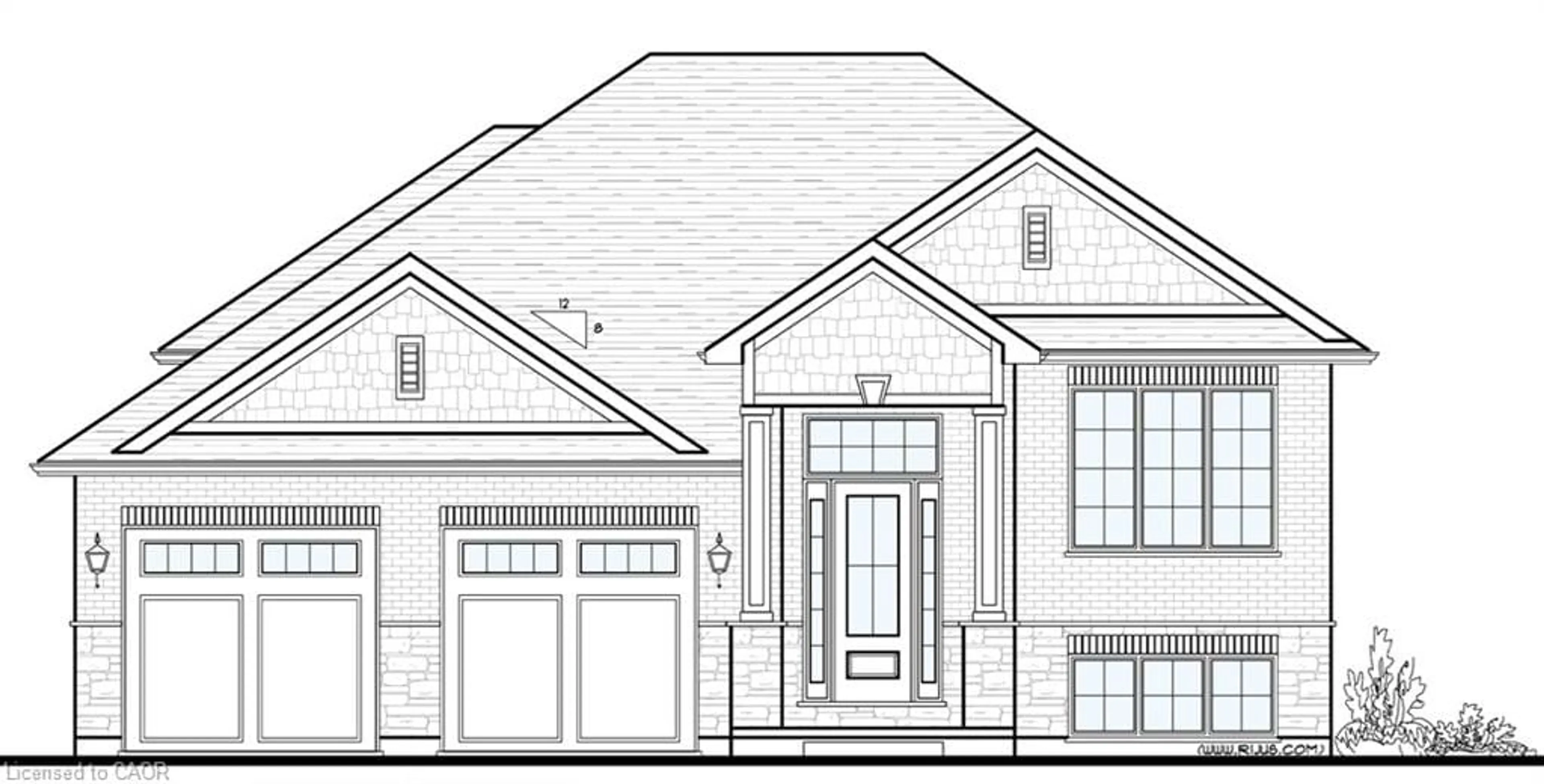 Home with brick exterior material, street for 1904 LOT 2 Turkey Point Rd, Simcoe Ontario N3Y 4J9
