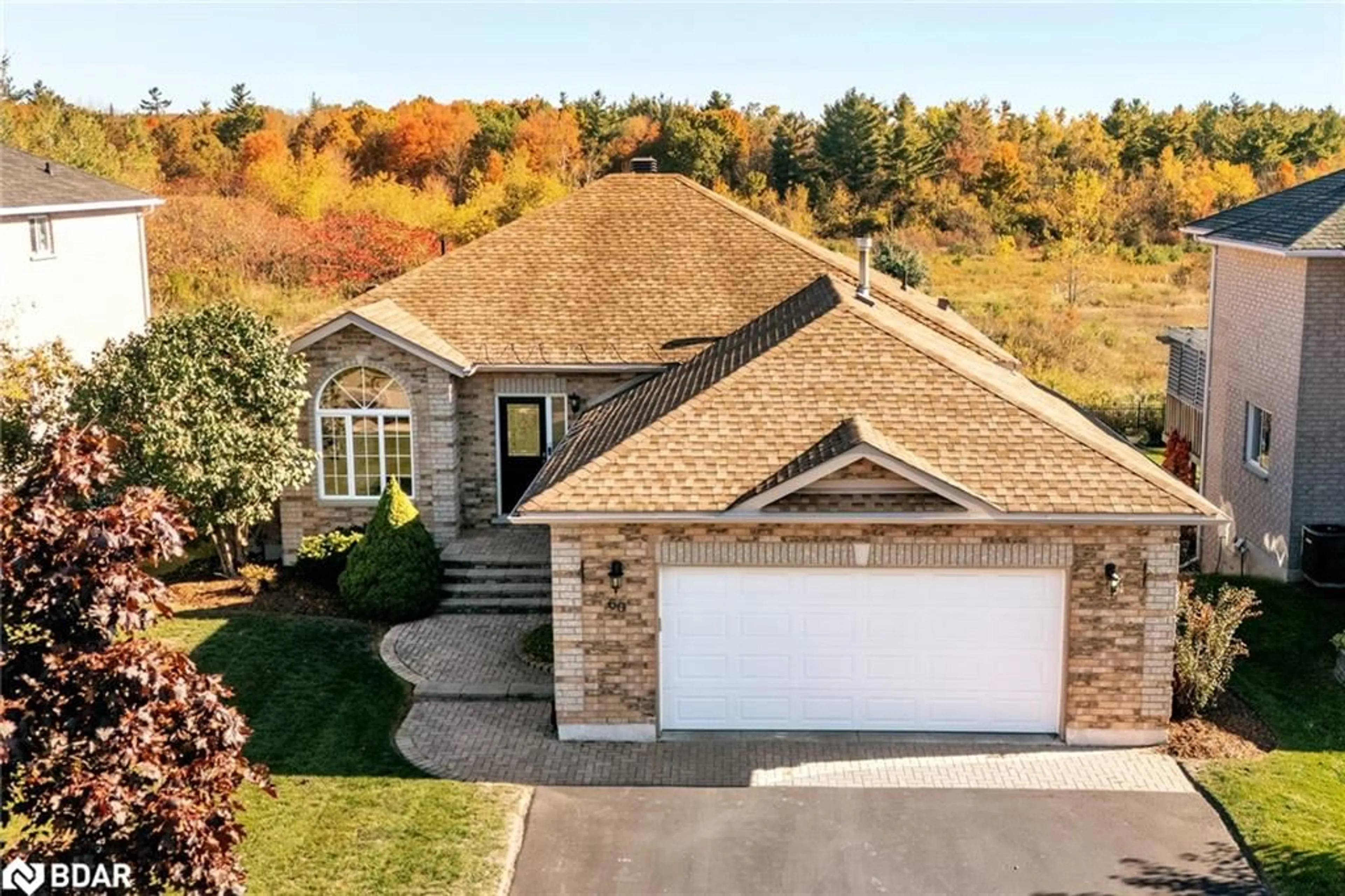 Home with brick exterior material, street for 60 Crompton Dr, Barrie Ontario L4M 6N1