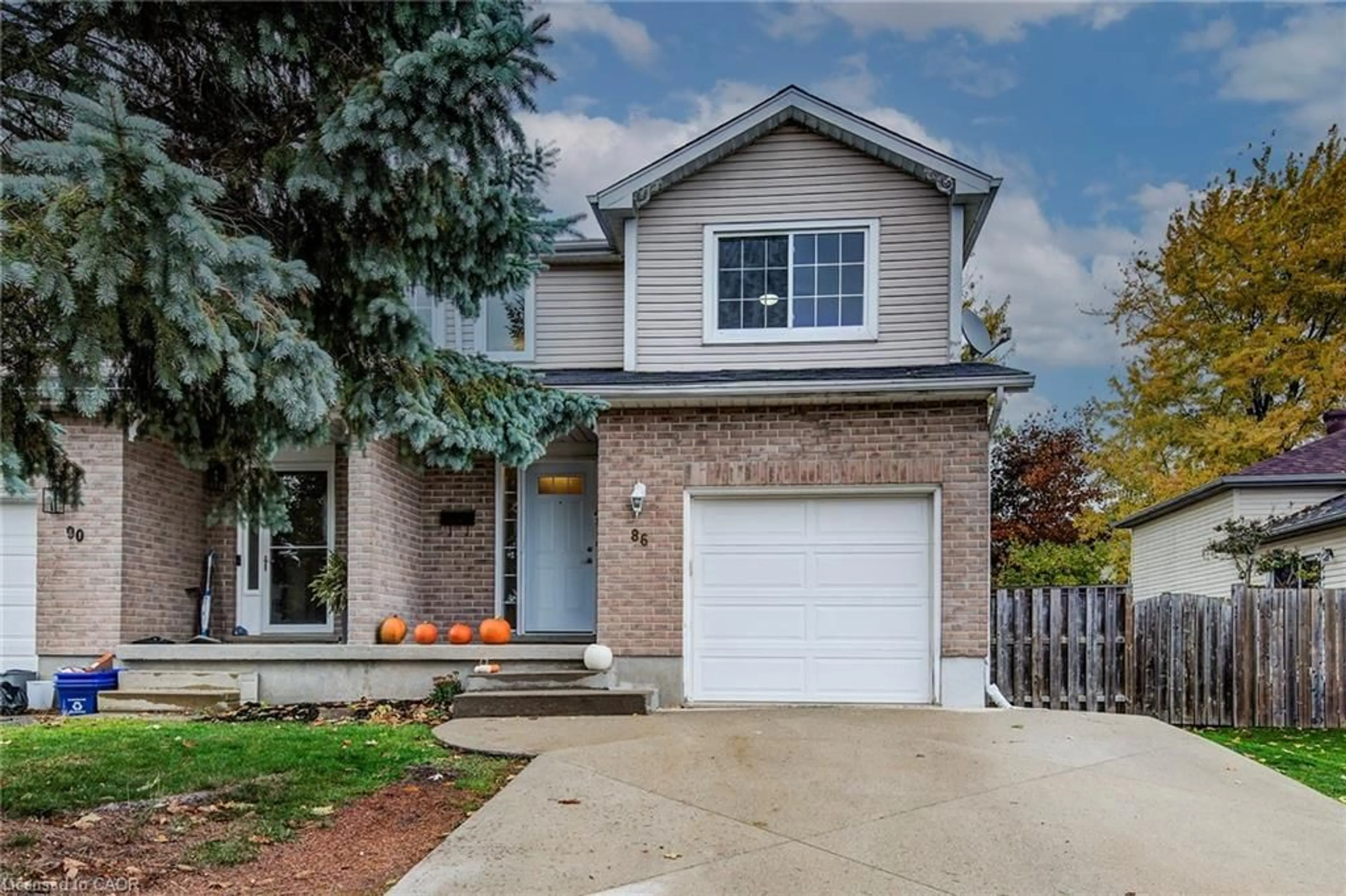 Home with brick exterior material, street for 86 Hostetler Rd, New Hamburg Ontario N3A 2E2