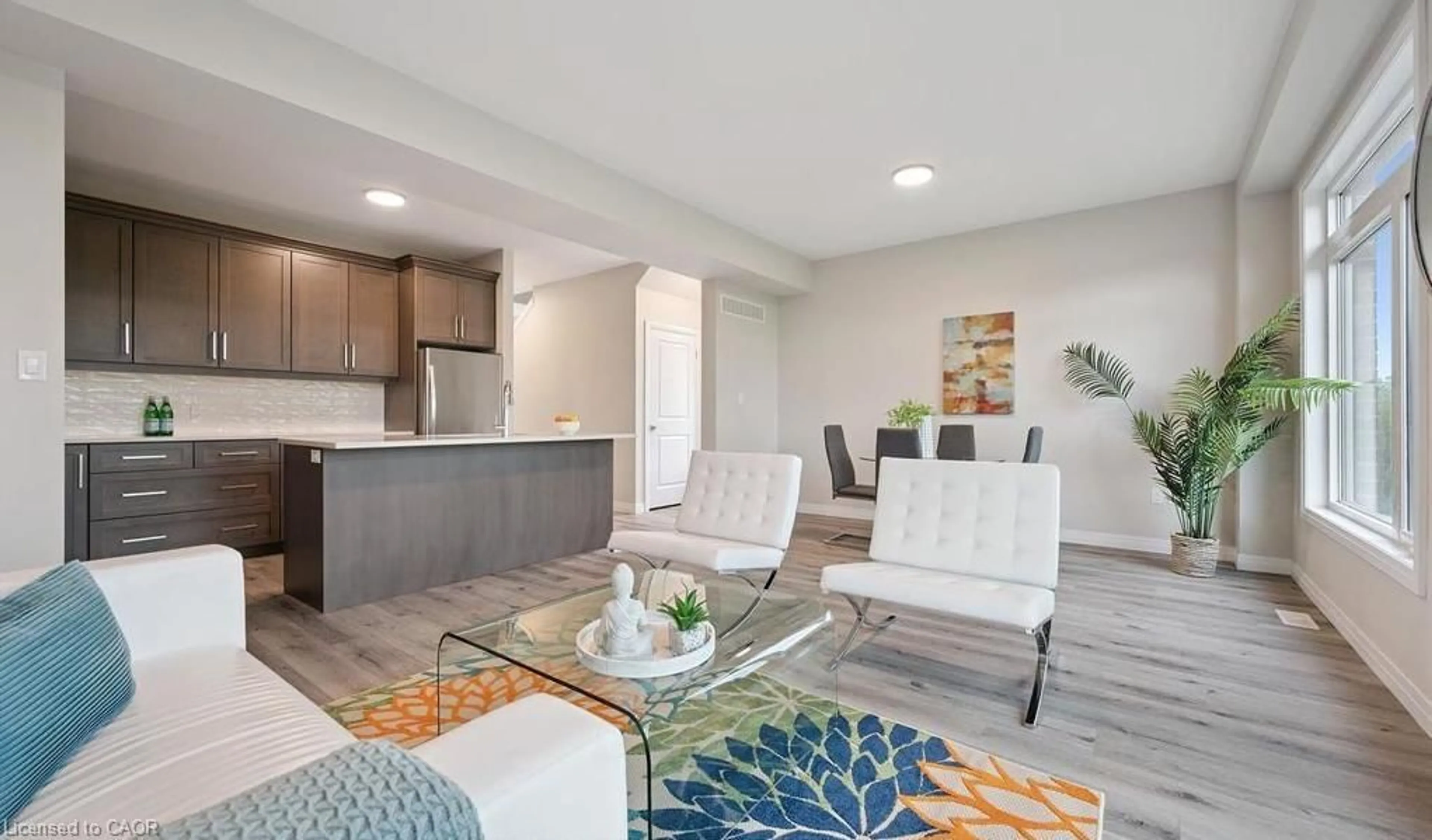 Living room with furniture, unknown for 60 Ayr Meadows Cres, Ayr Ontario N0B 1E0