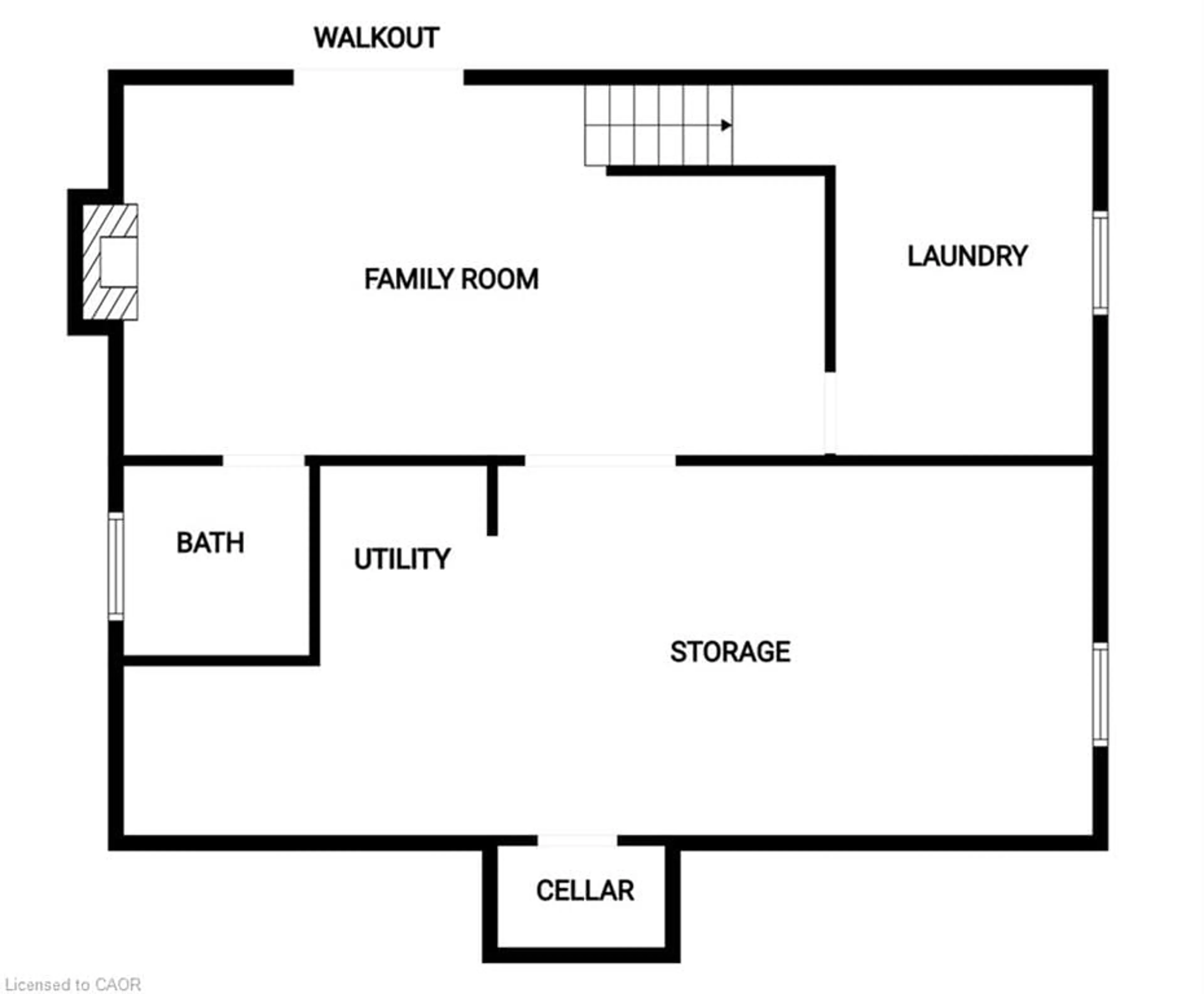 Floor plan for 144 Victoria St, Simcoe Ontario N3Y 1L8