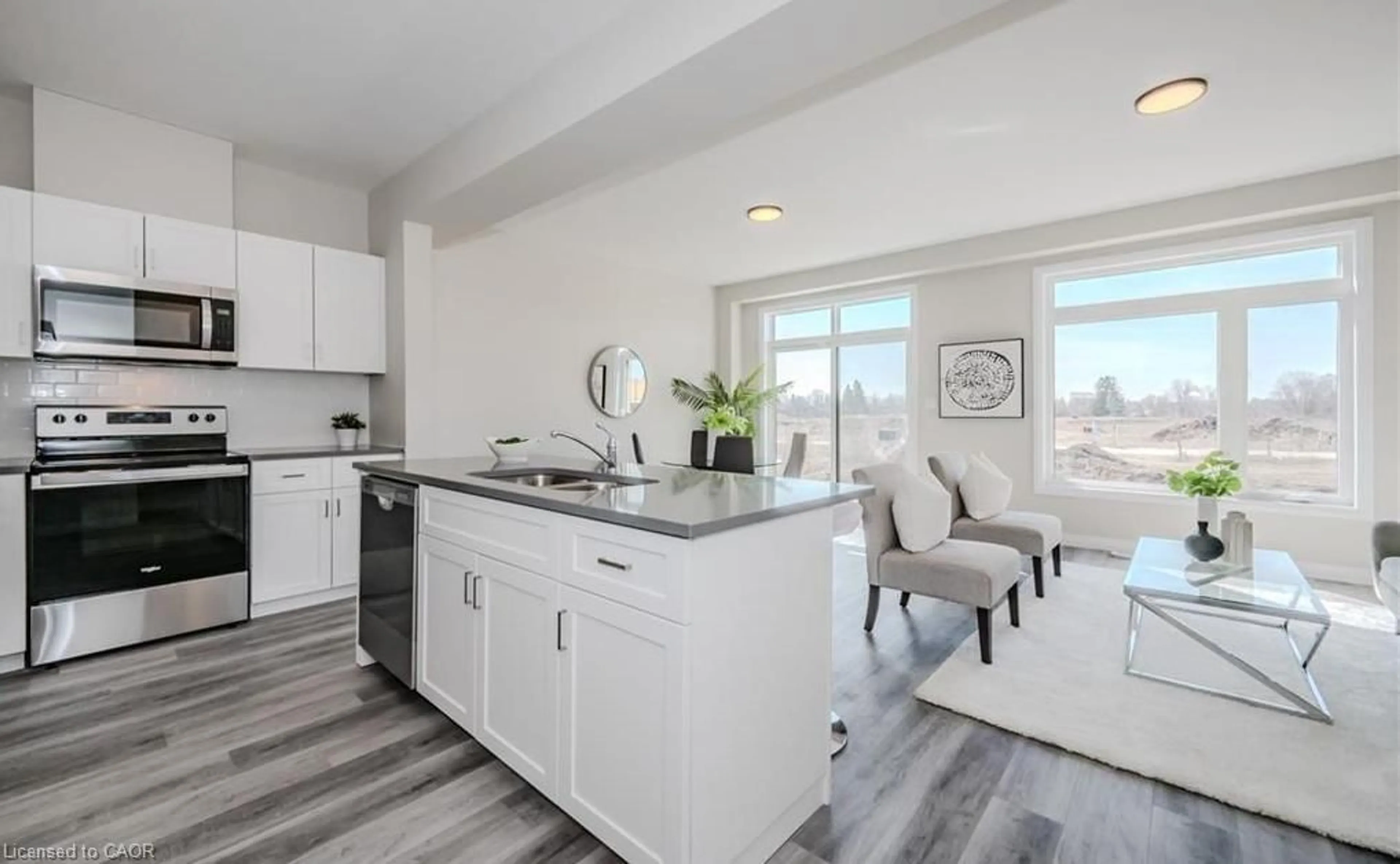 Open concept kitchen, unknown for 66 Ayr Meadows Cres, Ayr Ontario N0B 1E0