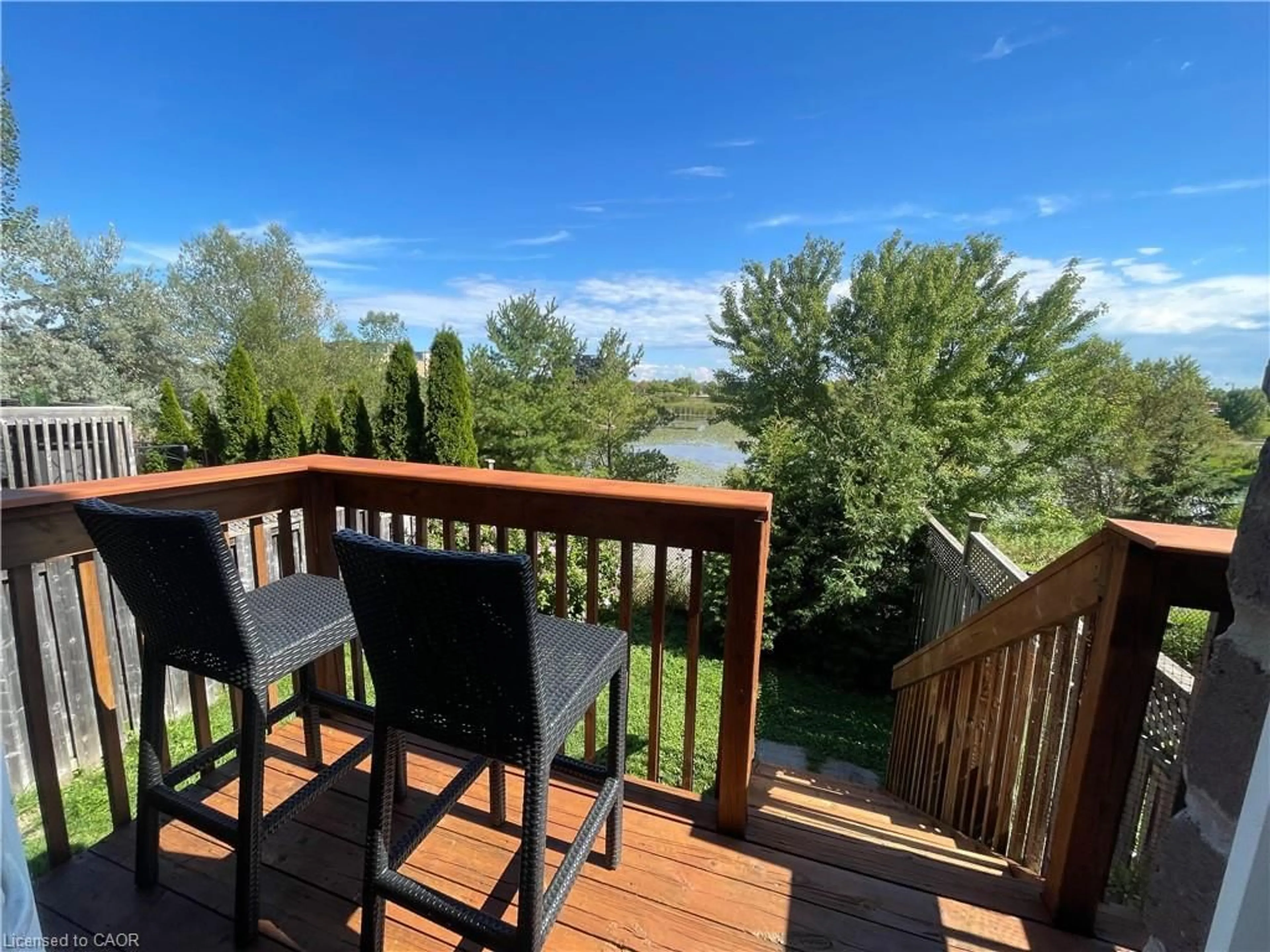 Patio, water/lake/river/ocean view for 355 Hobbs Cres, Milton Ontario L9T 0J3