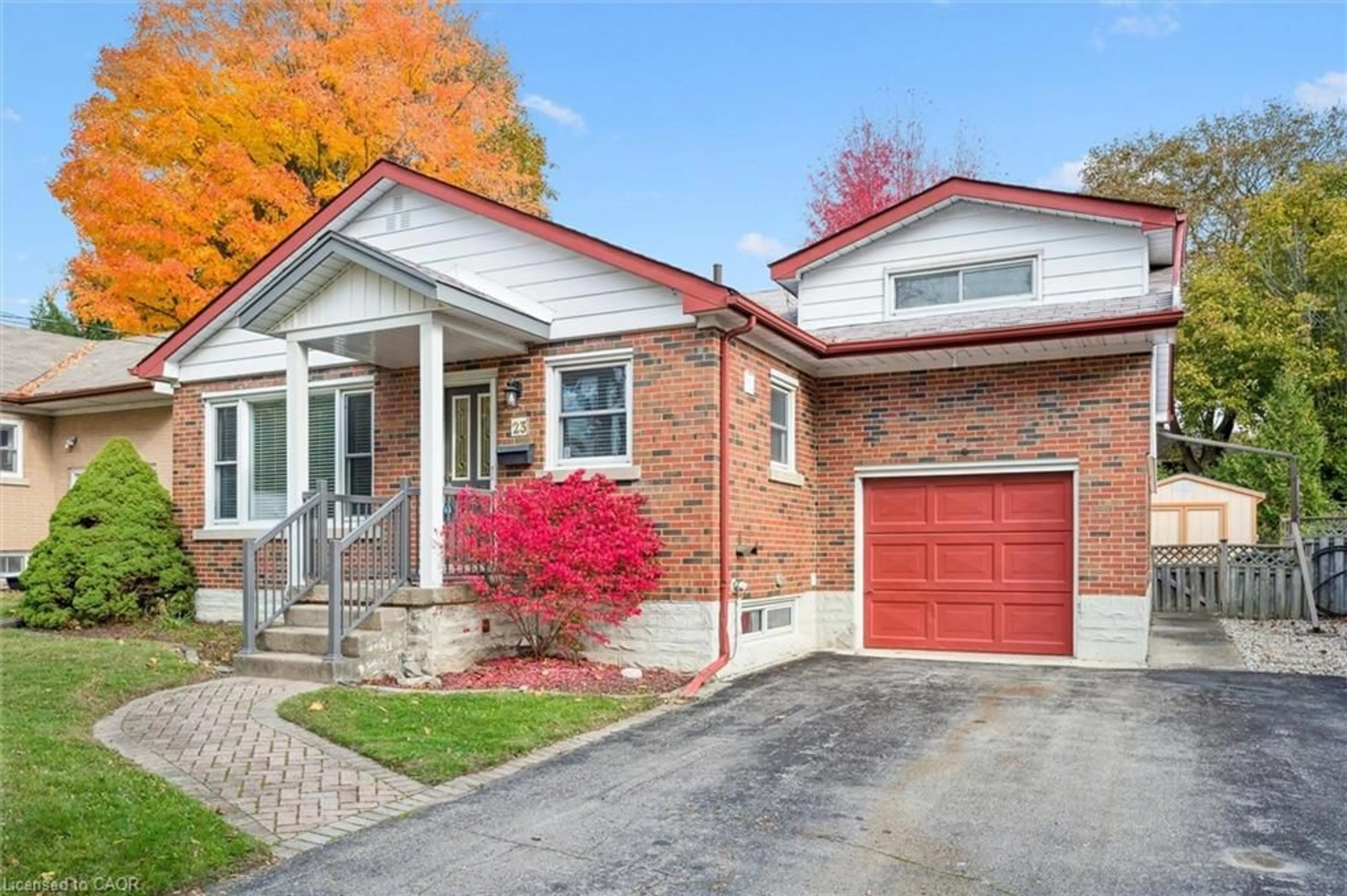 Home with brick exterior material, street for 23 Collingwood St, Guelph Ontario N1E 3R2