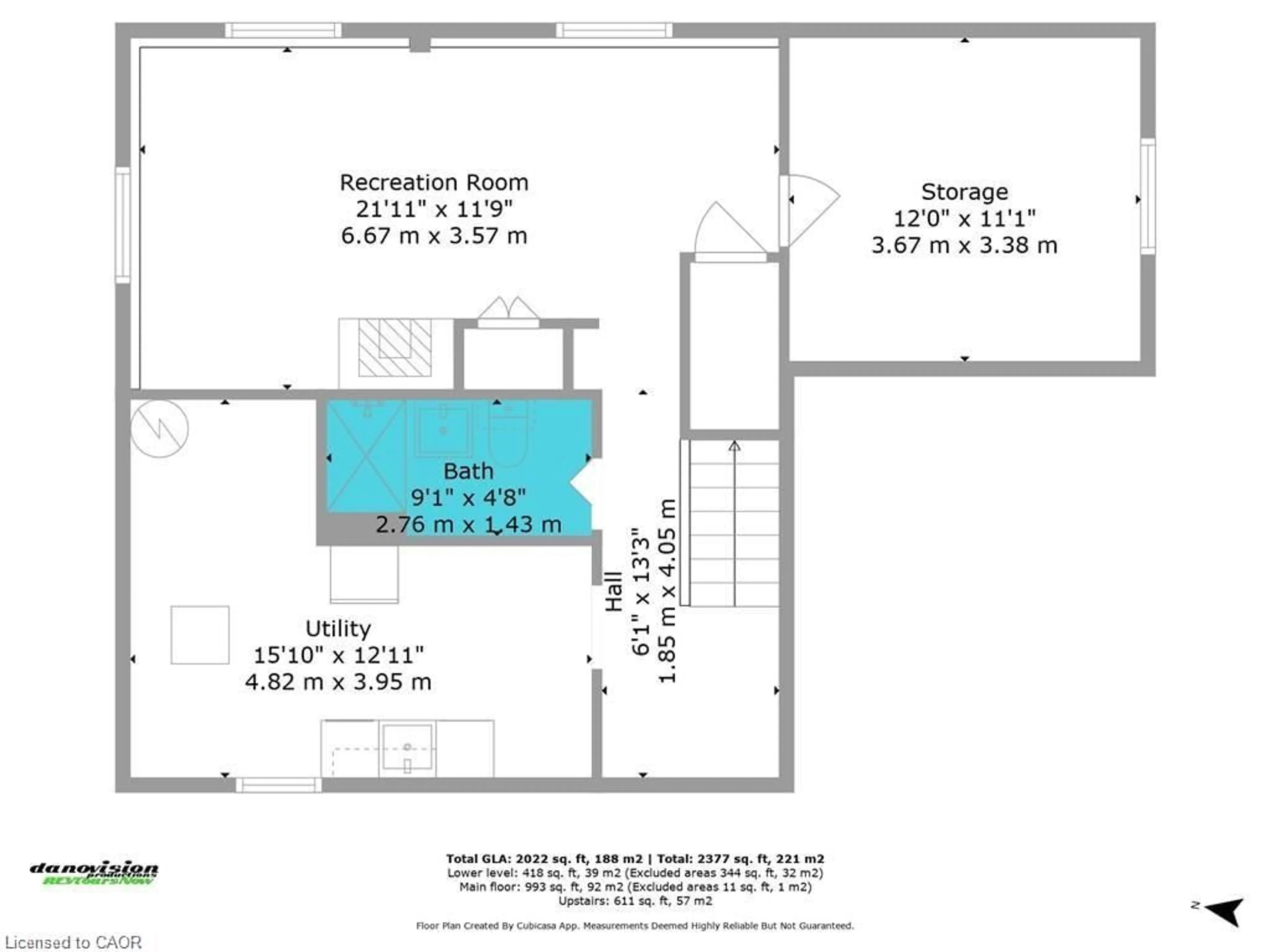 Floor plan for 143 St James St, Waterford Ontario N0E 1Y0