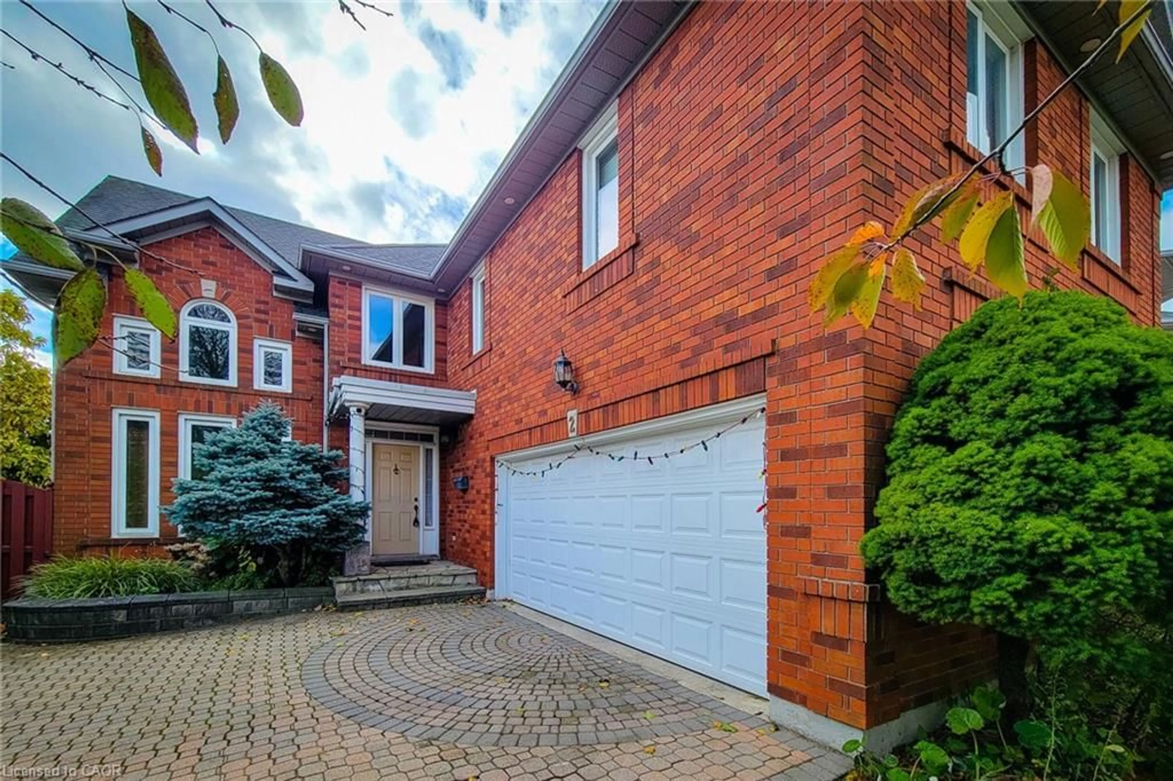 Home with brick exterior material, street for 2 Citation Cres, Hamilton Ontario L9K 1H8