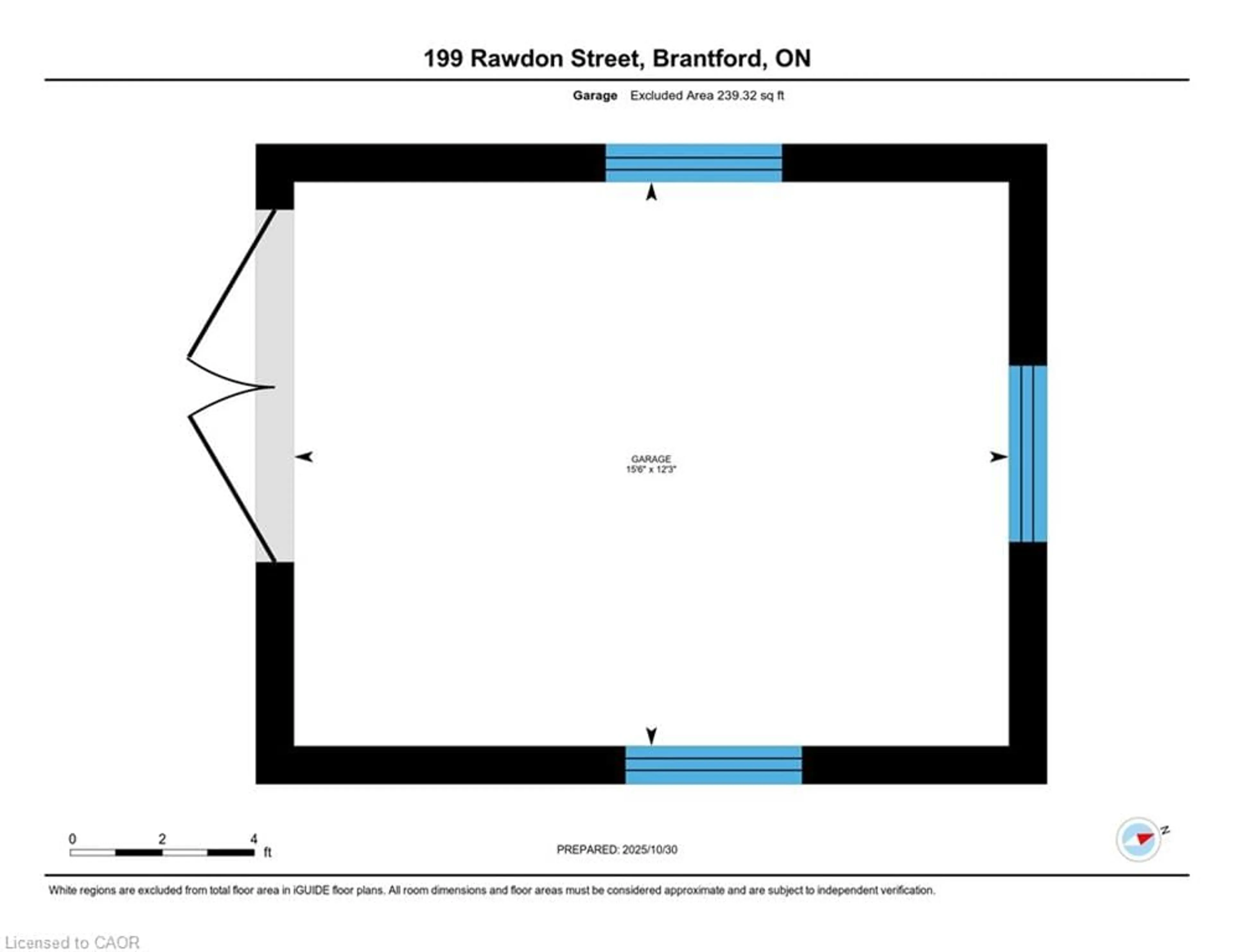 Floor plan for 199 Rawdon St, Brantford Ontario N3S 6E9