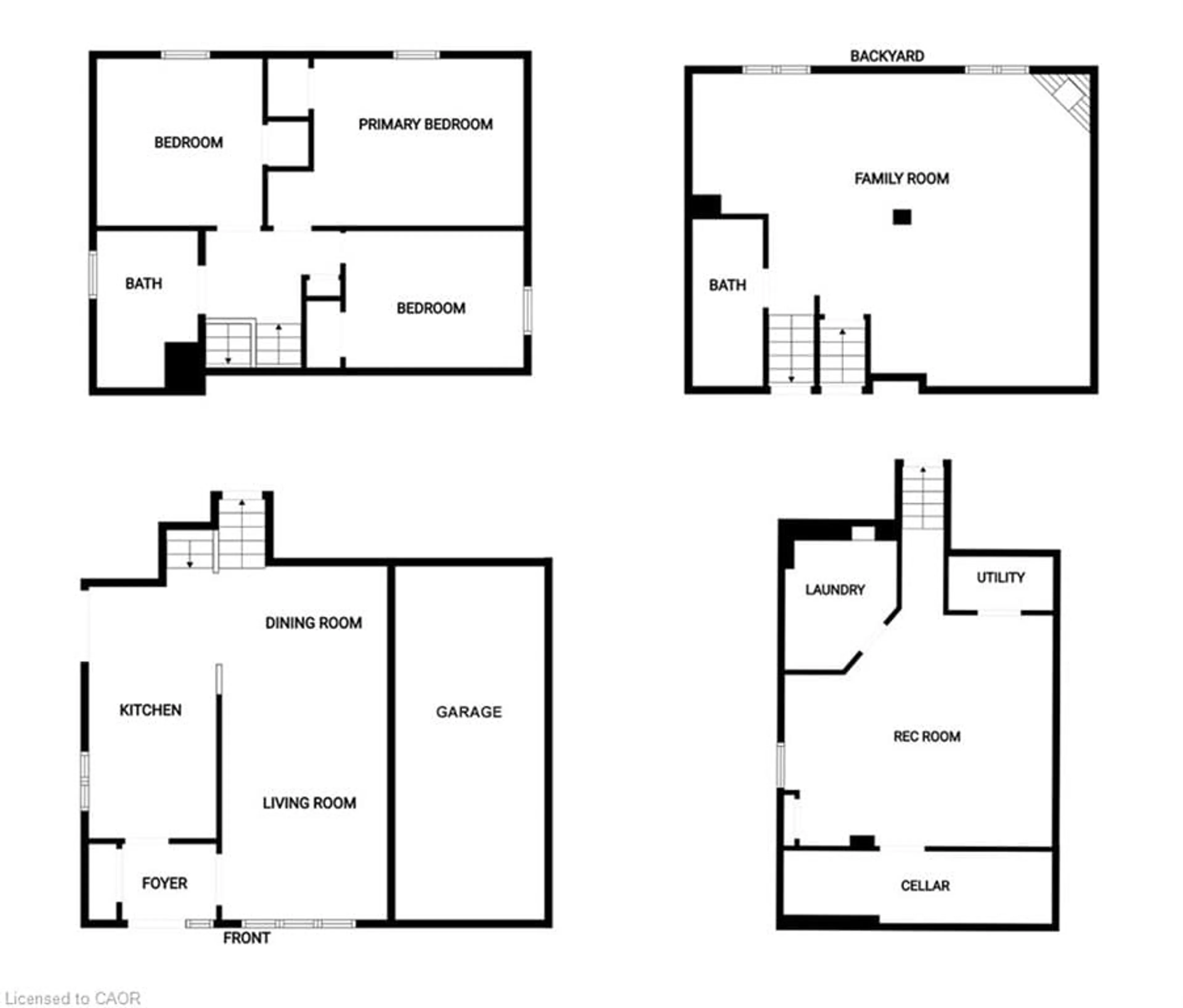 Floor plan for 101 Highbury Dr, Stoney Creek Ontario L8J 3P2